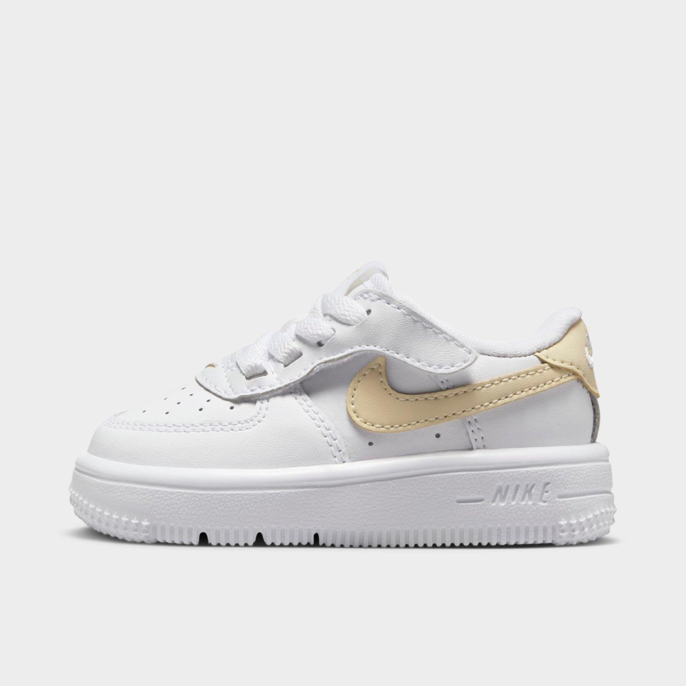 Nike Kids' Toddler Force 1 Low Easyon Stretch Lace Casual Shoes (4c-c)