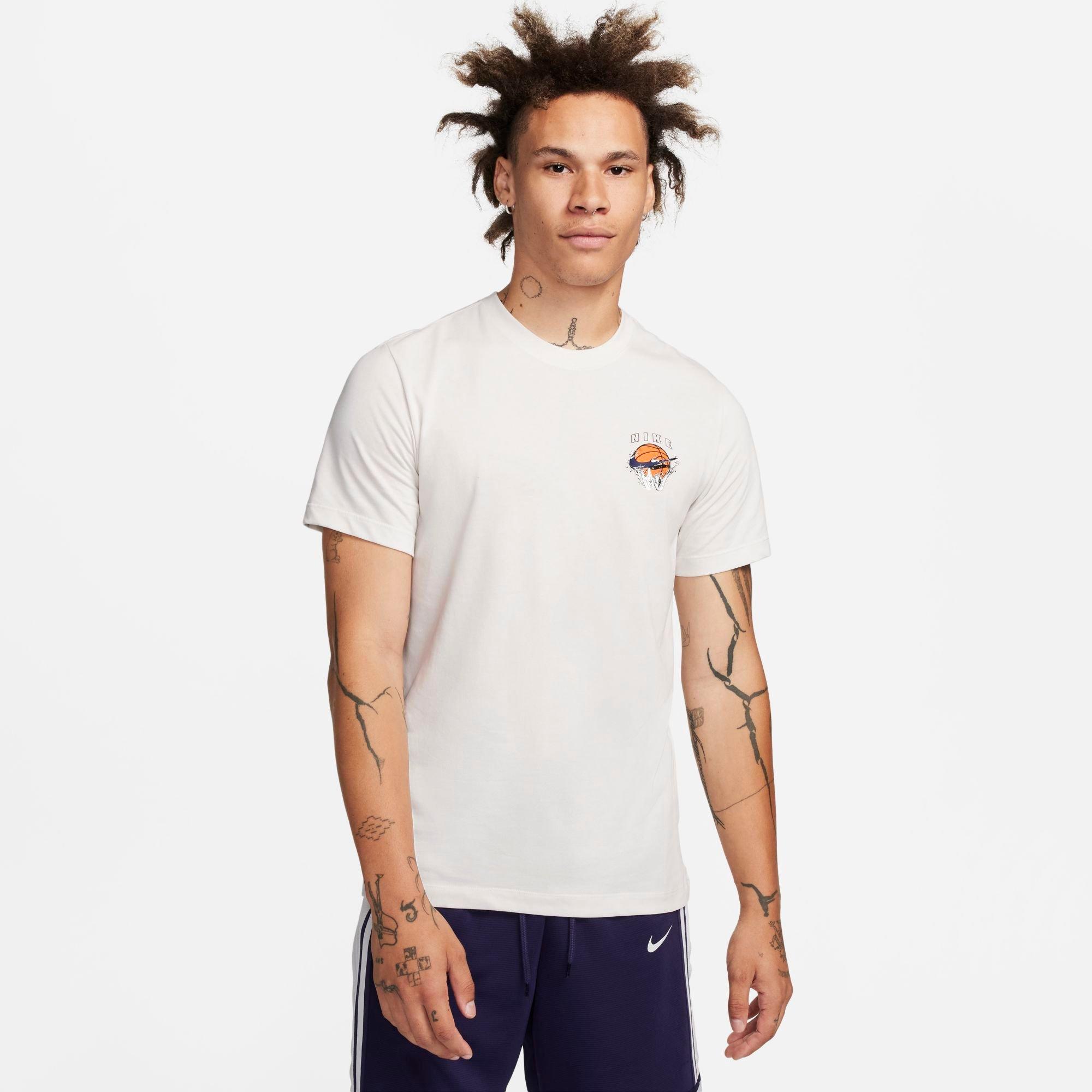 Nike Men's Dri-fit Basketball T-shirt In Grey