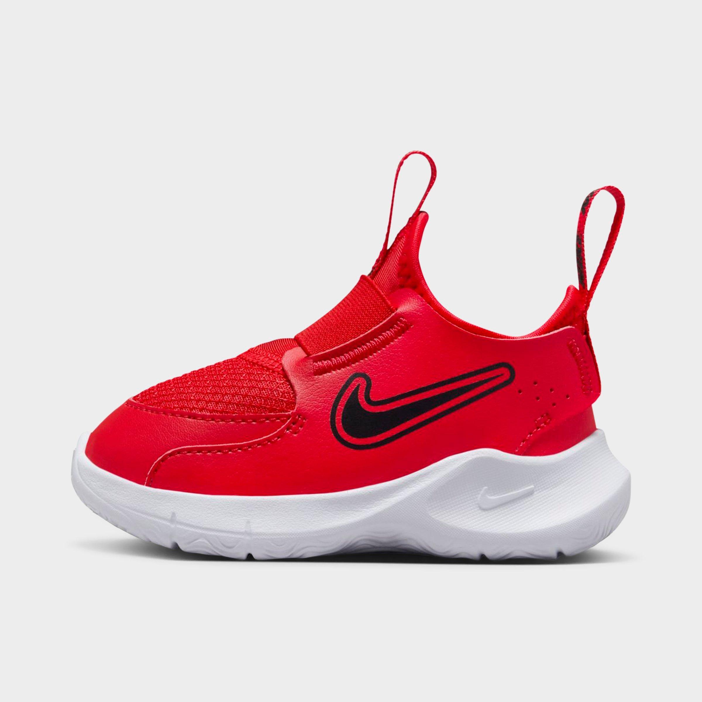 Nike Kids' Toddler Flex Runner 3 Running Shoes In University Red/black