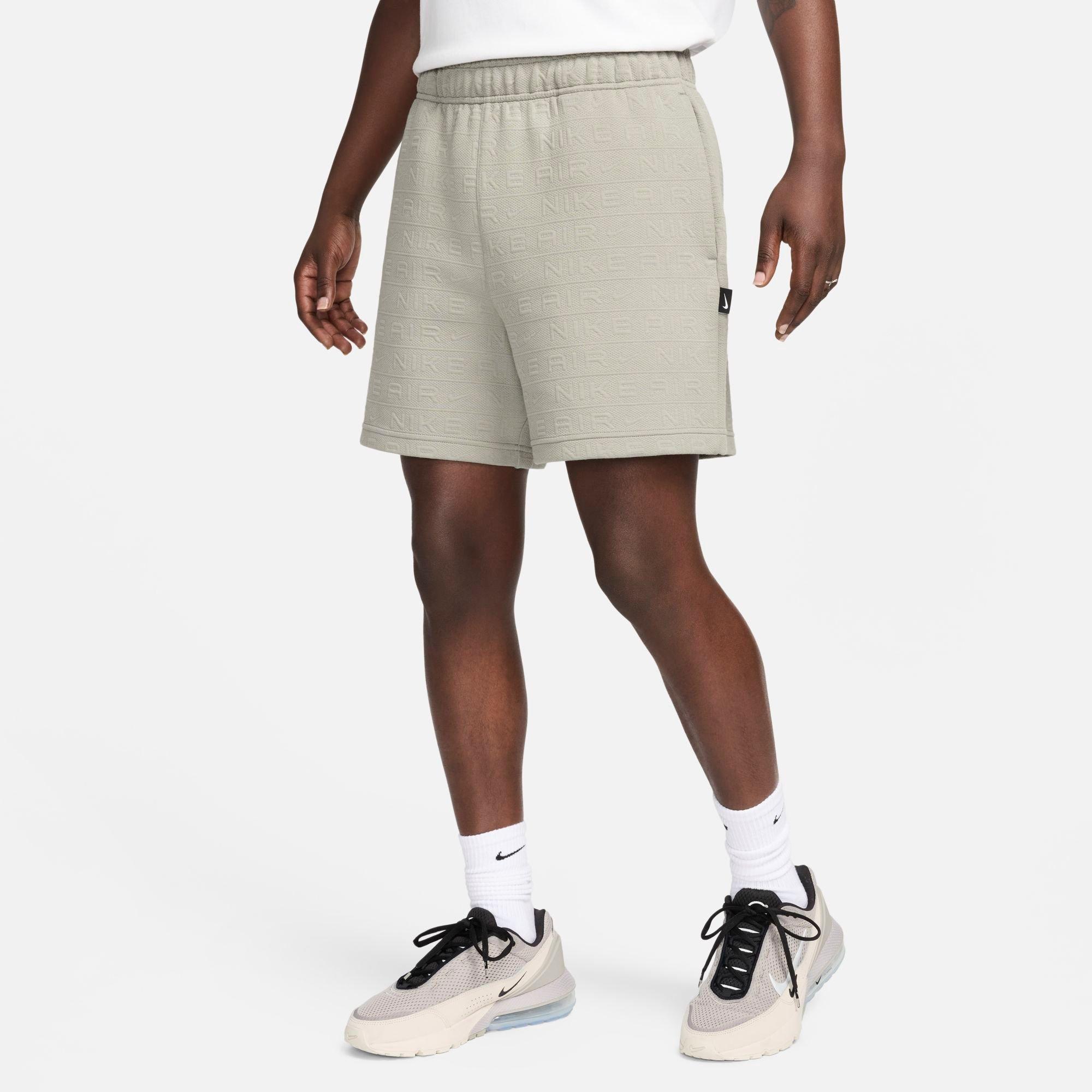 Shop Nike Men's Sportswear Air Lifestyle Shorts In Dark Stucco/dark Stucco