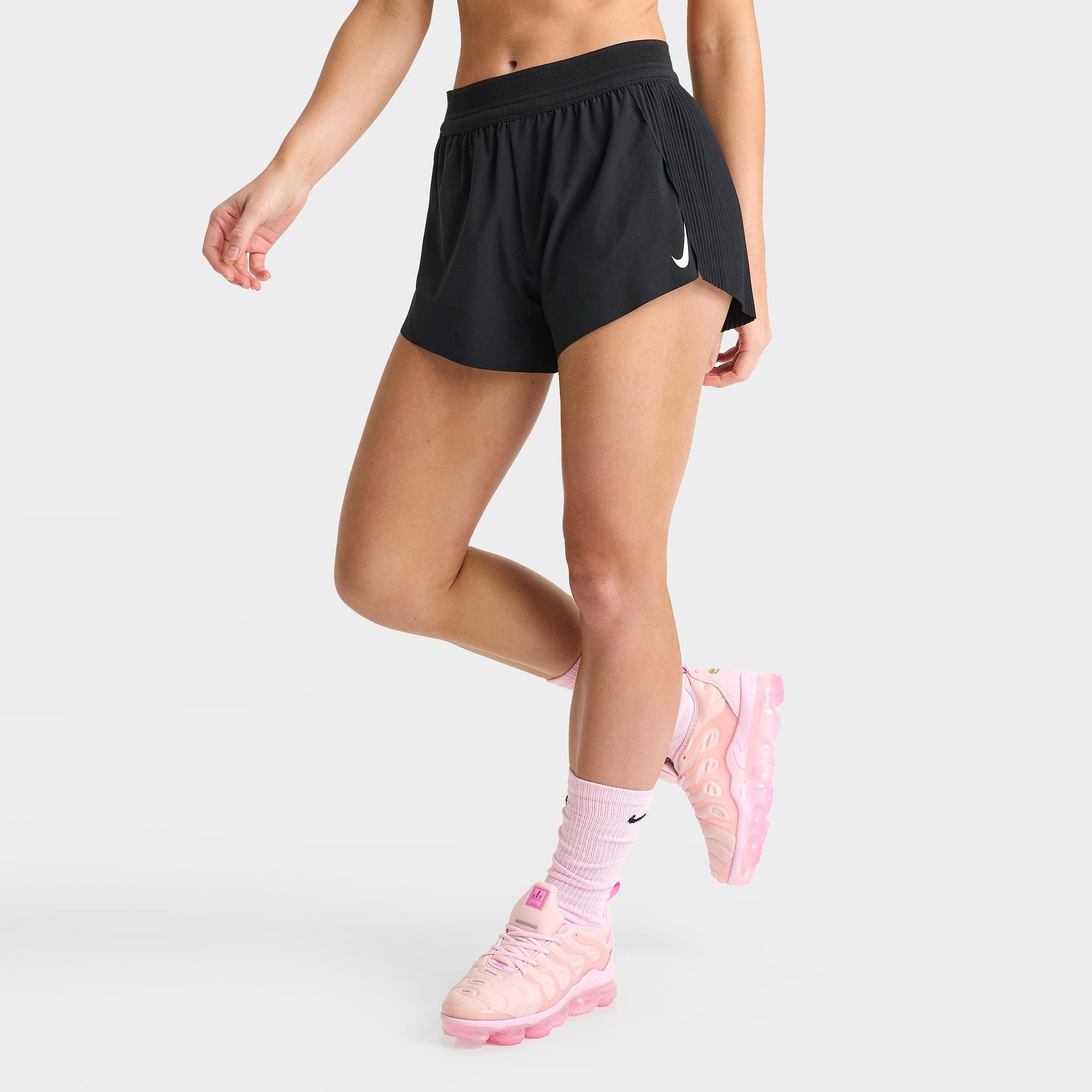 NIKE NIKE WOMEN'S AEROSWIFT DRI-FIT ADV MID-RISE 3 INCH BRIEF-LINED SHORTS 