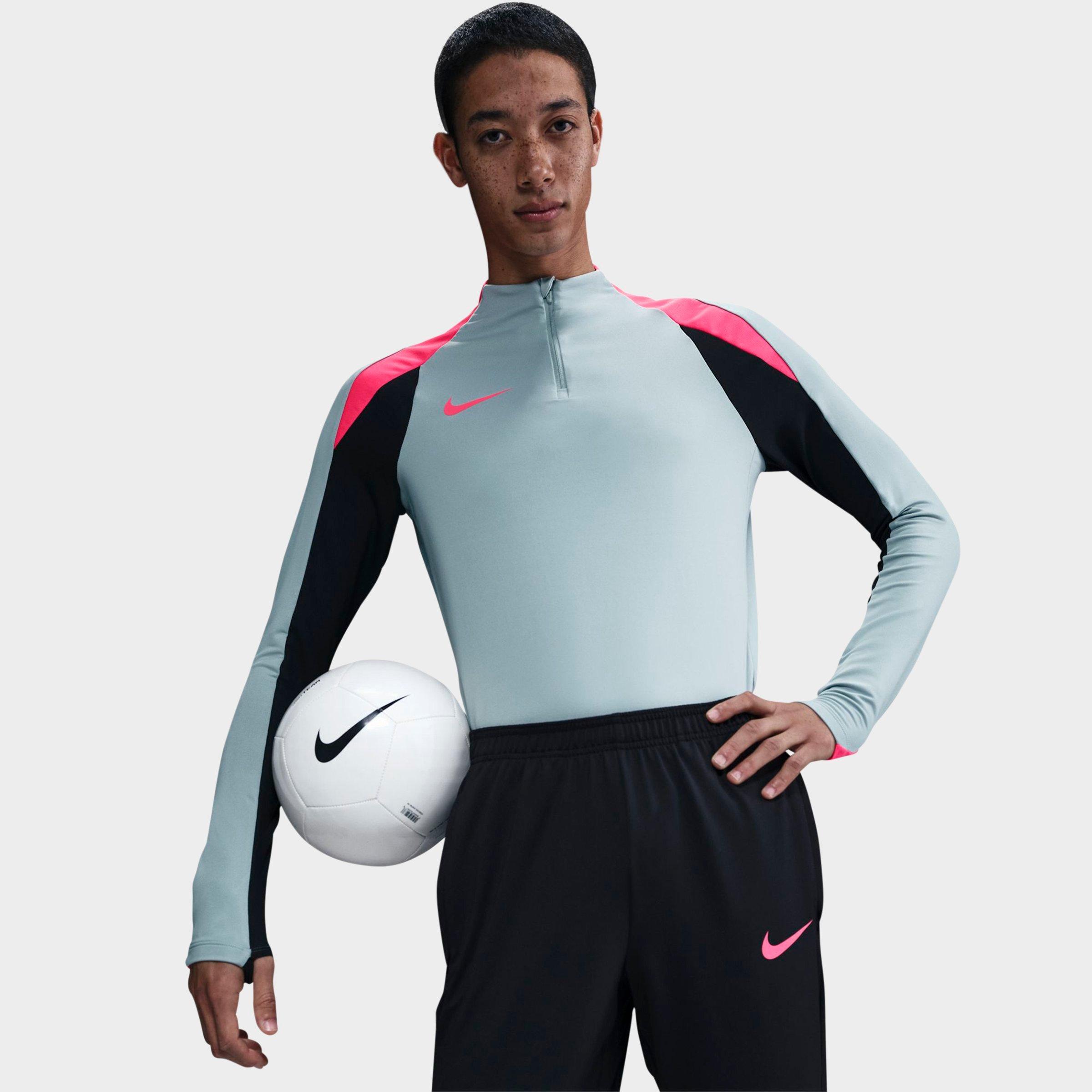 Nike Men's Strike Dri-fit Soccer 1/2-zip Drill Top In Blue