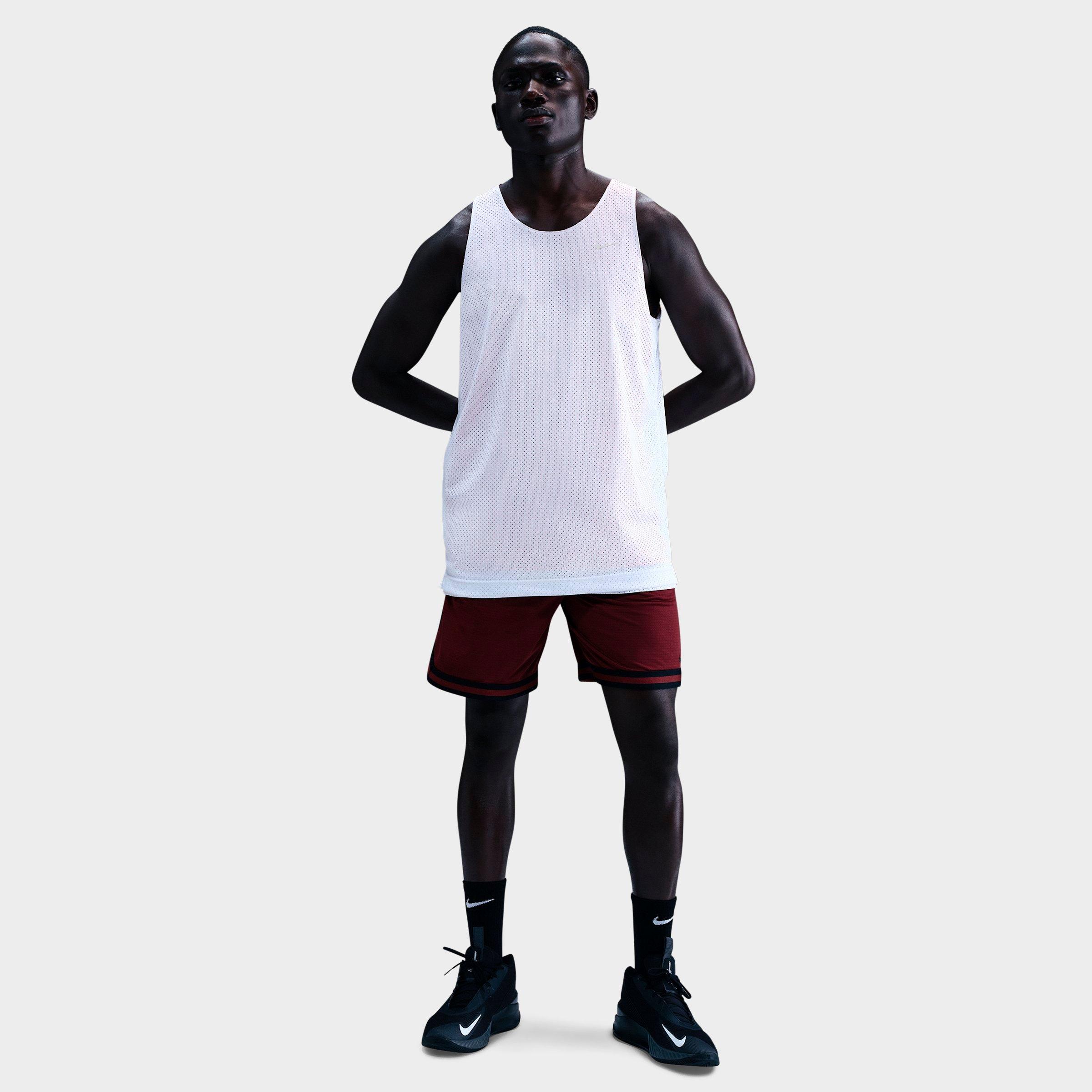 Nike Men's Dna Dri-fit 8" Basketball Shorts In Burgundy