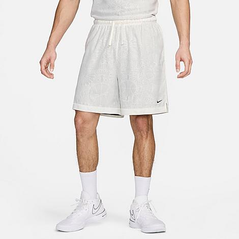 Nike Men's Standard Issue Dri-fit Reversible 6" Basketball Shorts In Metallic