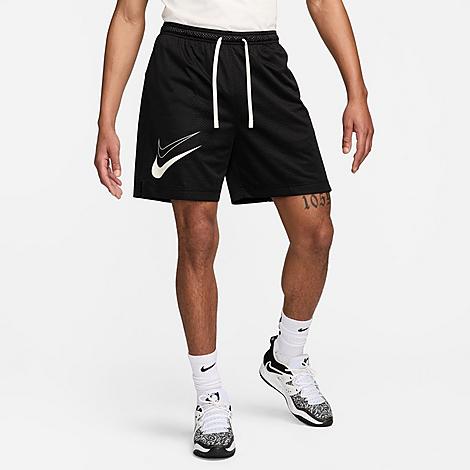 Shop Nike Men's Kd Dri-fit Standard Issue Reversible Basketball Shorts In Black/sail/sail
