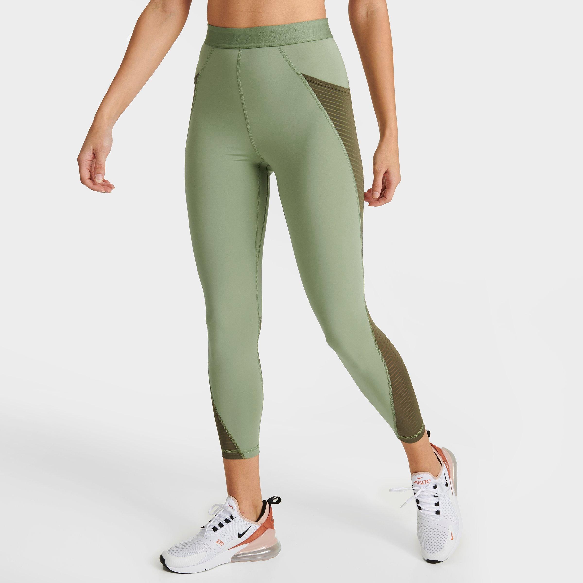 Nike Women's Pro Se Leggings In Oil Green