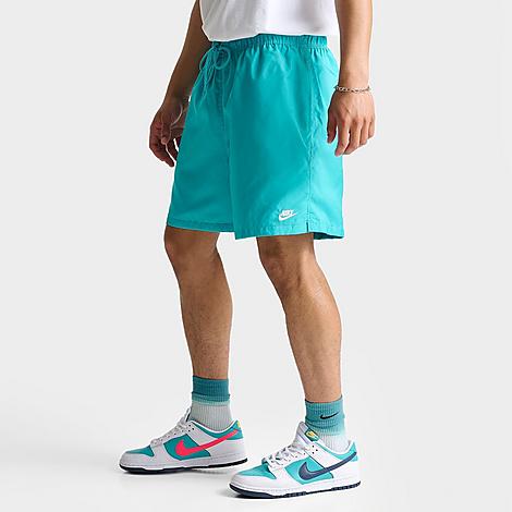 Shop Nike Men's Club Woven 6" Flow Shorts In Dusty Cactus/white