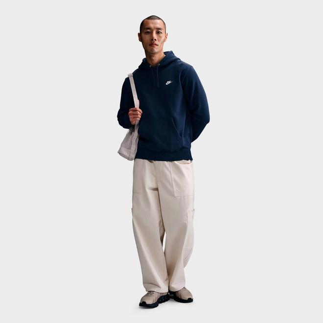 Men's Nike Club Fleece Premium Embroidered Pullover Hoodie