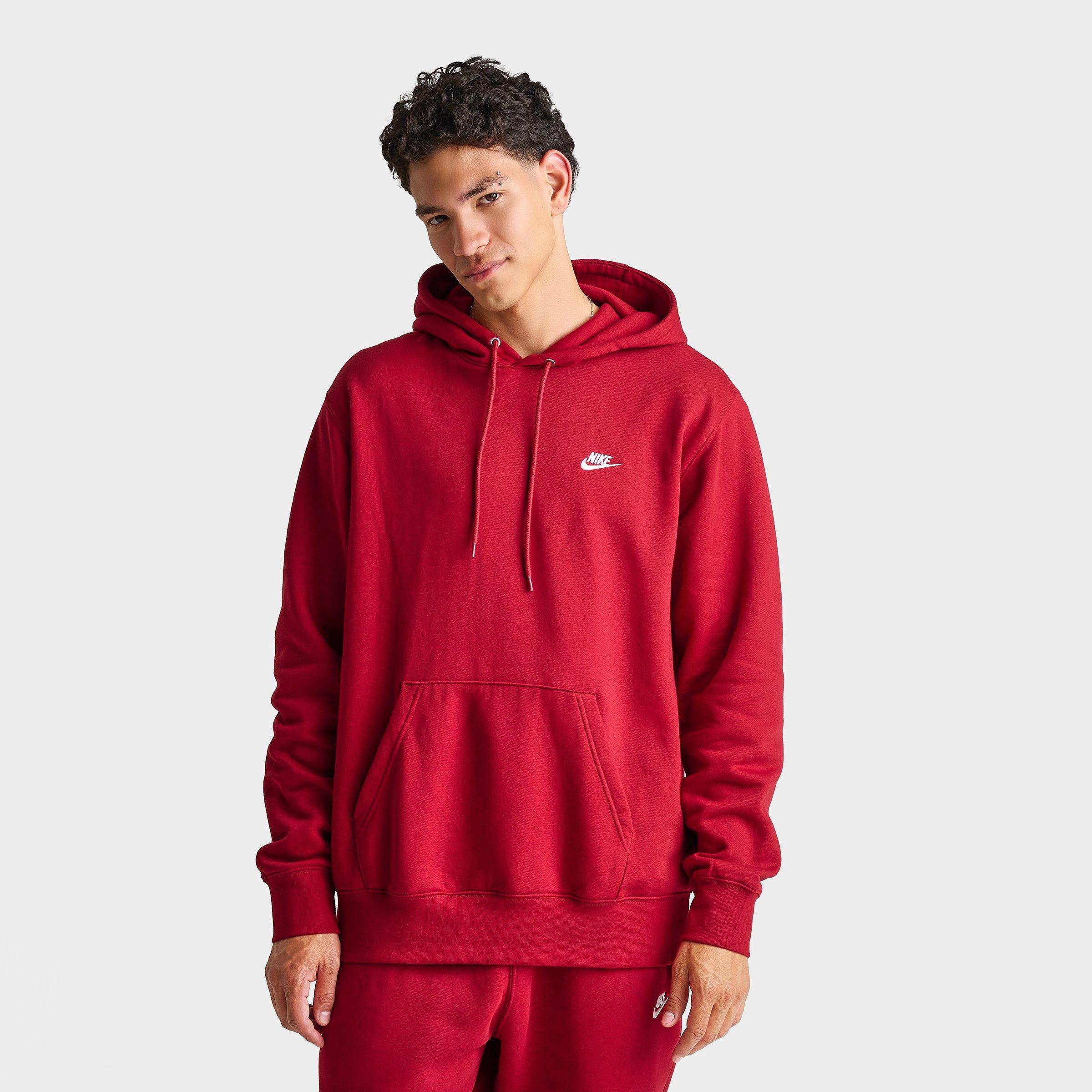 Nike Men's Club Fleece Premium Embroidered Pullover Hoodie