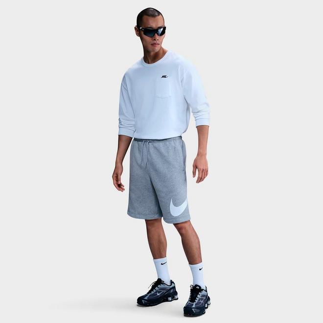Men's Nike Club Fleece Swoosh Graphic Shorts