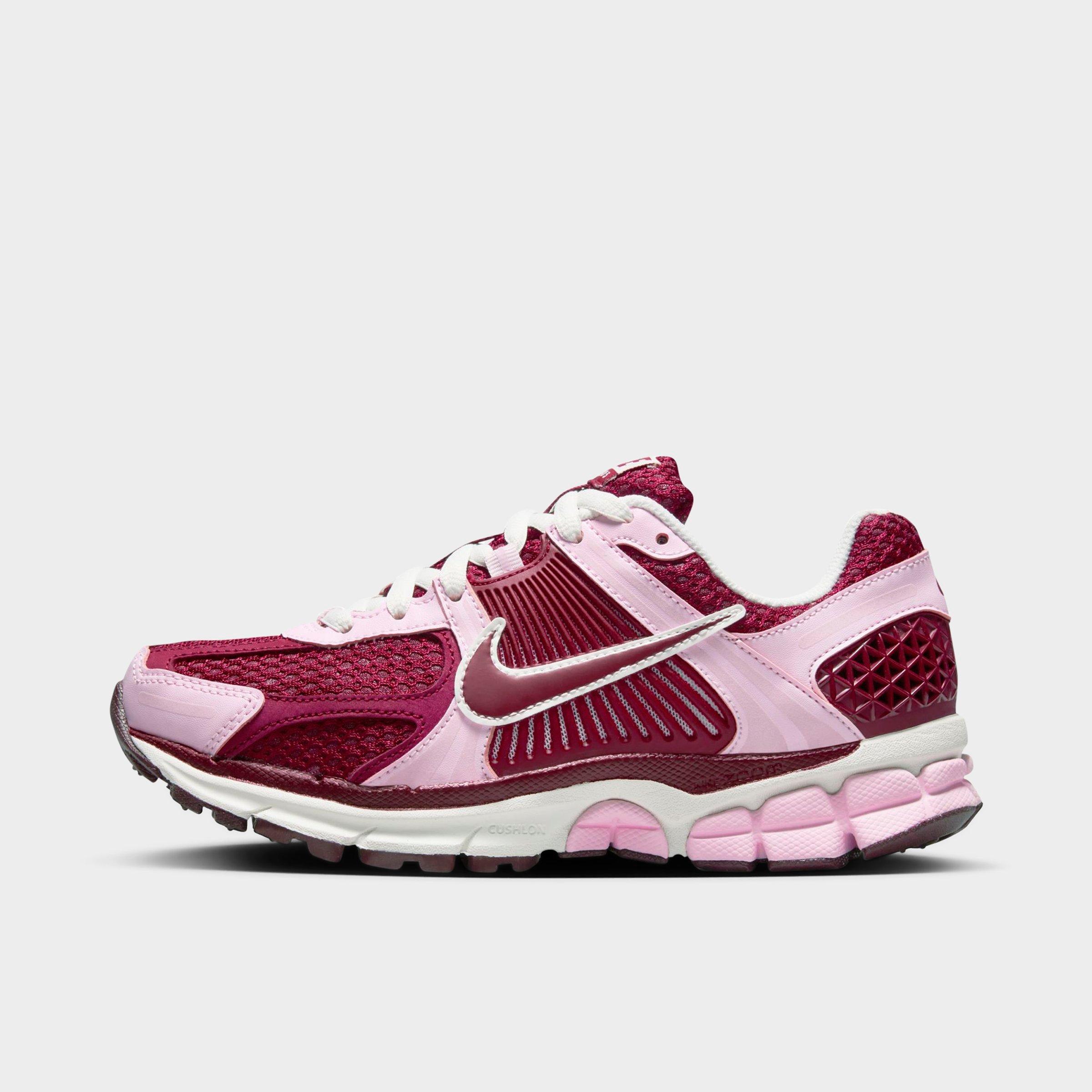 Shop Nike Women's Zoom Vomero 5 Casual Shoes In Pink Foam/sail/burgundy Crush/team Red