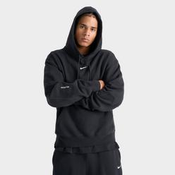 Men's Nike Solo Swoosh French Terry Pullover Hoodie | Finish