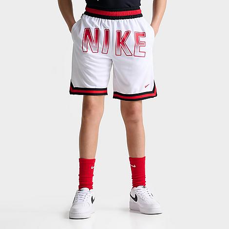 Nike Kids' Dna Culture Of Basketball Dri-fit Shorts In White/university Red