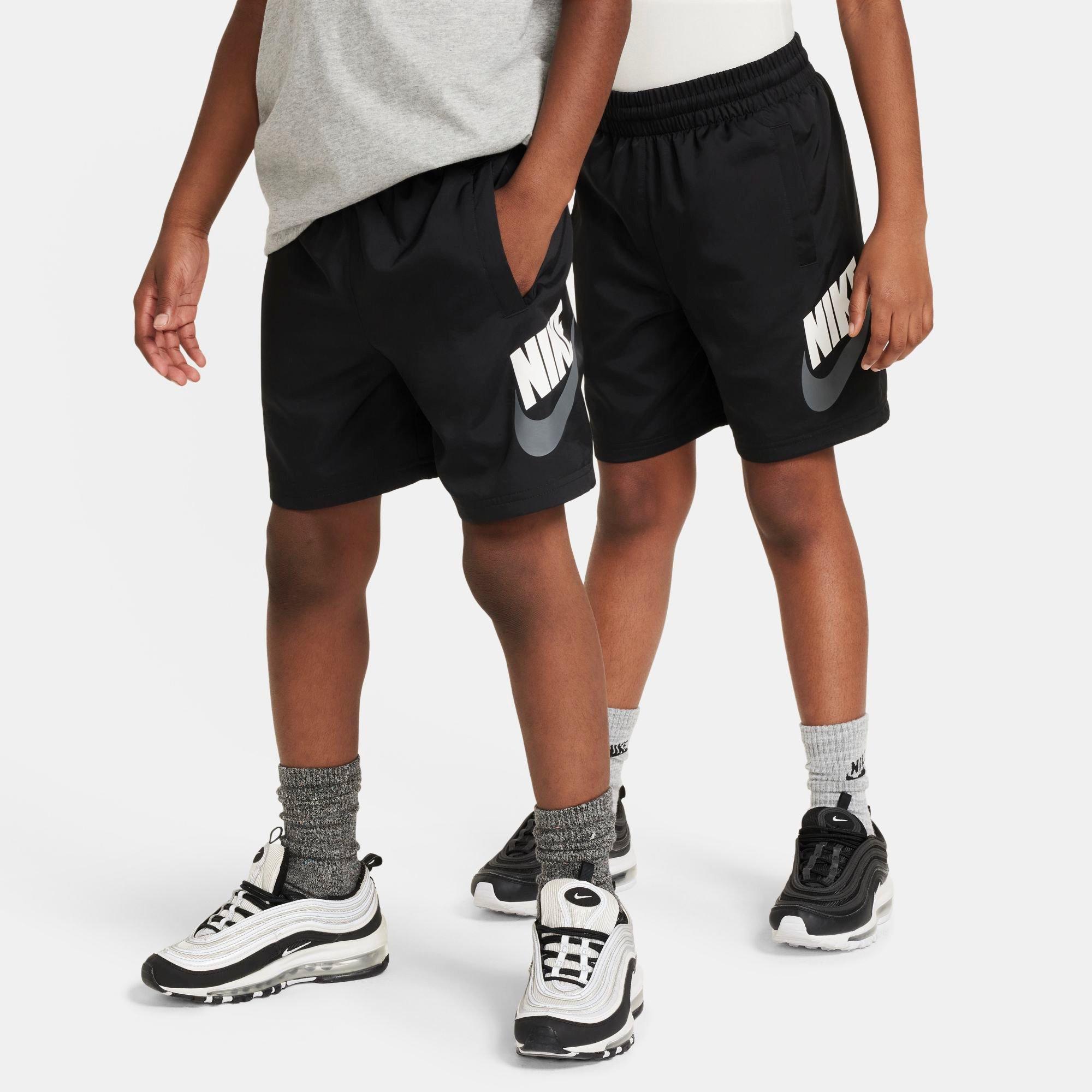 Nike Big Kids Woven Shorts in Black Size: XS