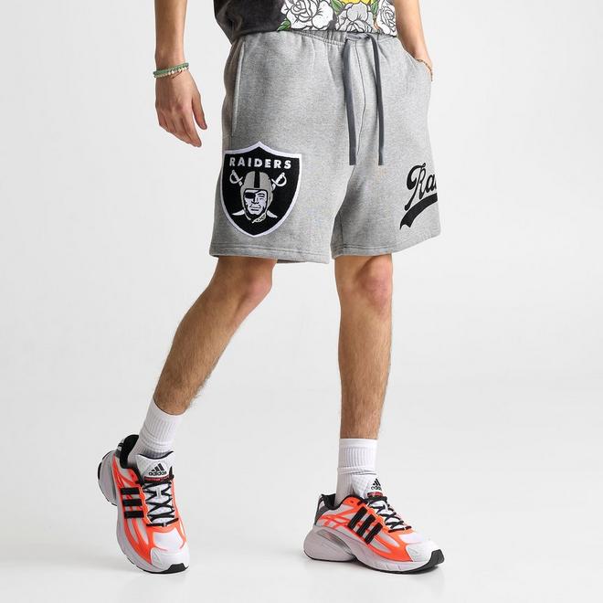 Men's Pro Standard Las Vegas Raiders NFL Living Large Fleece Shorts