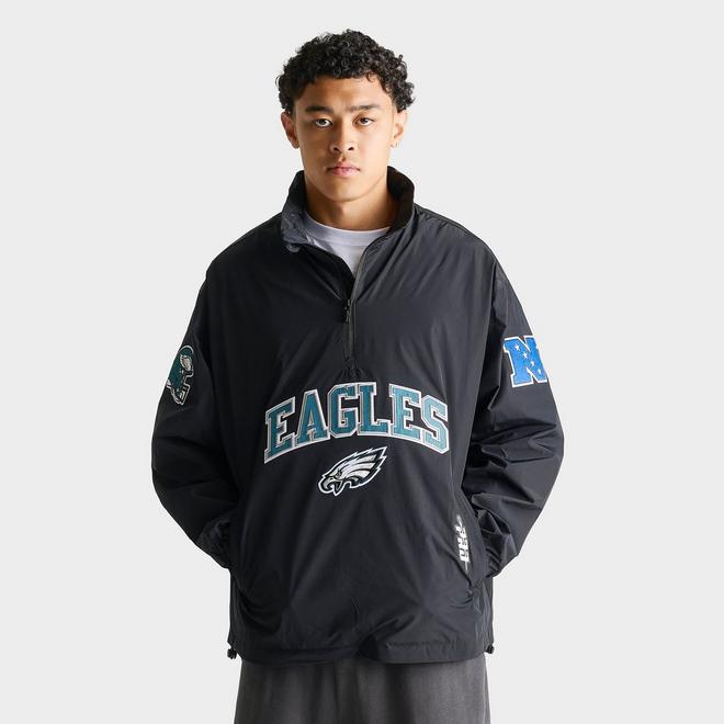 Men's Pro Standard Philadelphia Eagles NFL Pre Game Quarter-Zip Jacket