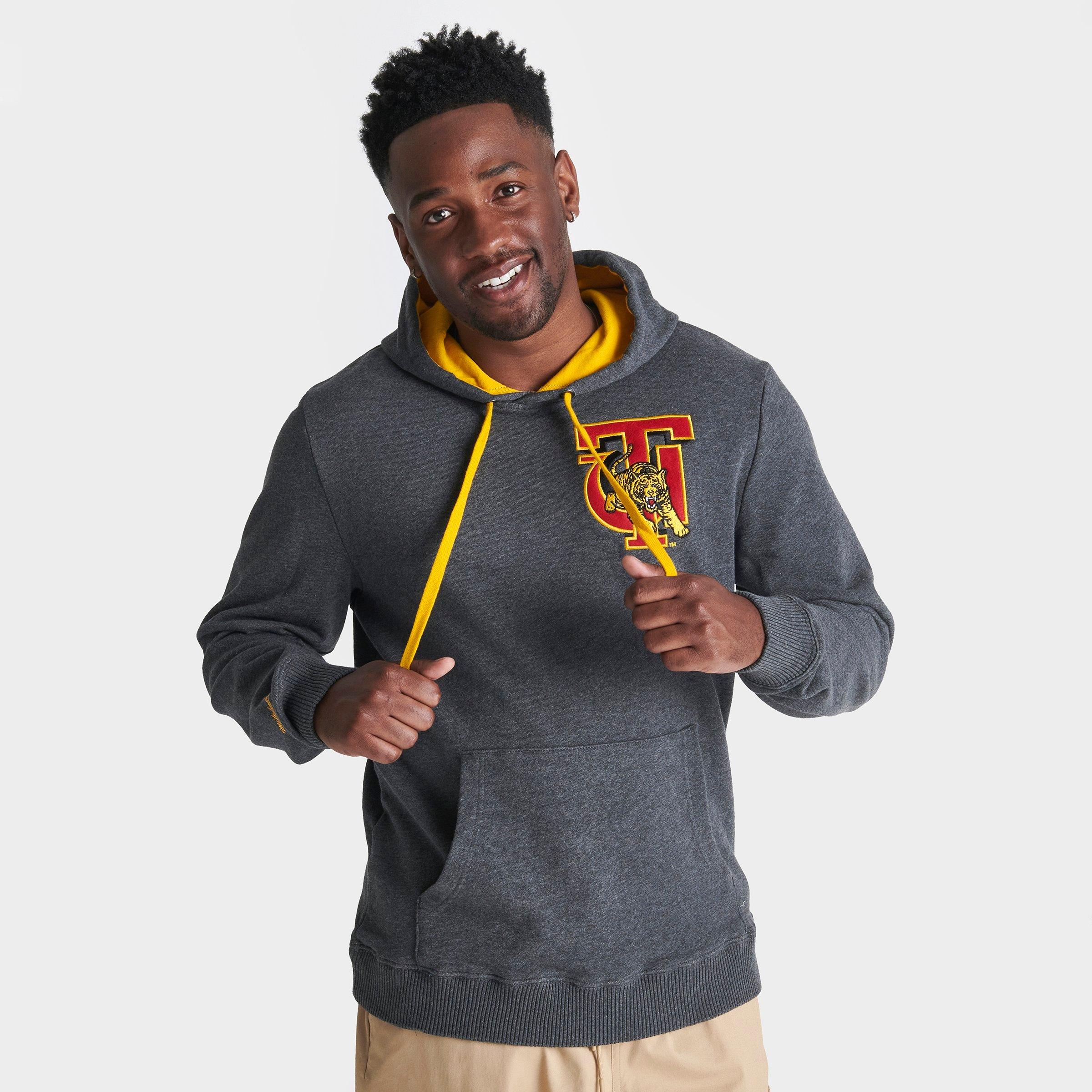 Mitchell And Ness Men's Tuskegee Golden Tigers College Classic French Terry Hoodie In Grey