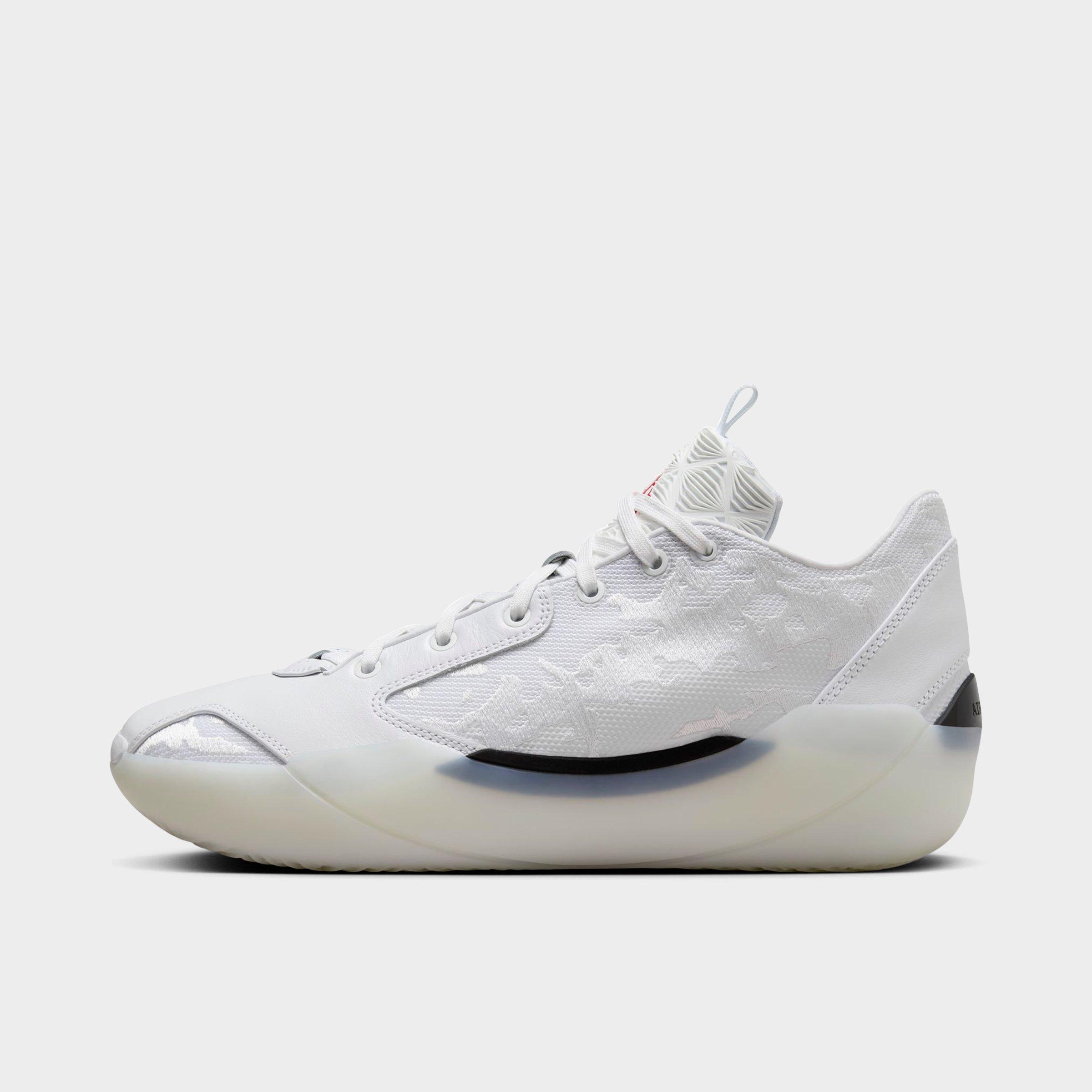Jordan Men's Air 39 Basketball Shoes in White/Black/University Red Size: 7.5