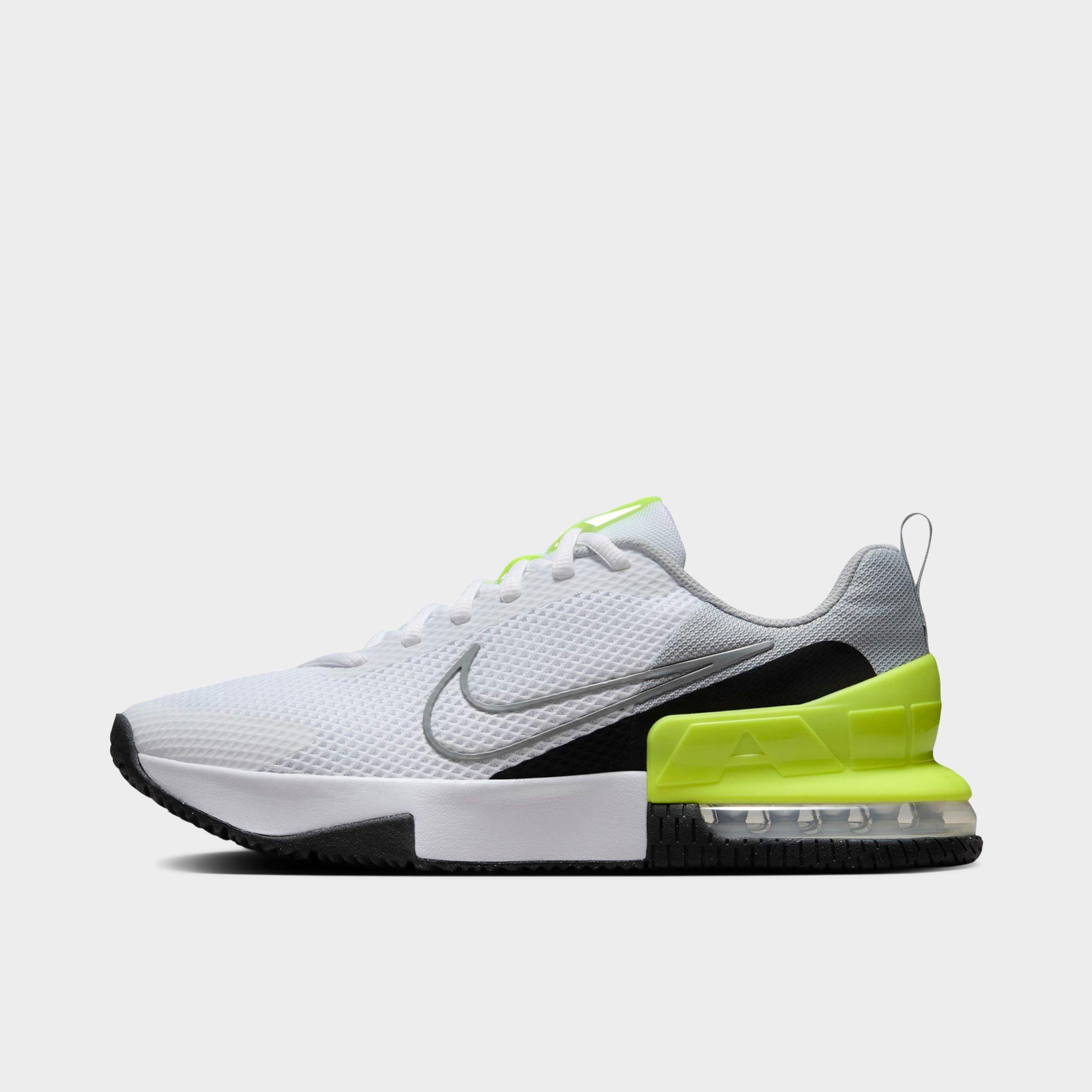 Nike Men's Air Max Alpha Trainer 6 Training Shoes in Light Smoke Grey/White/Black Size: 3.5