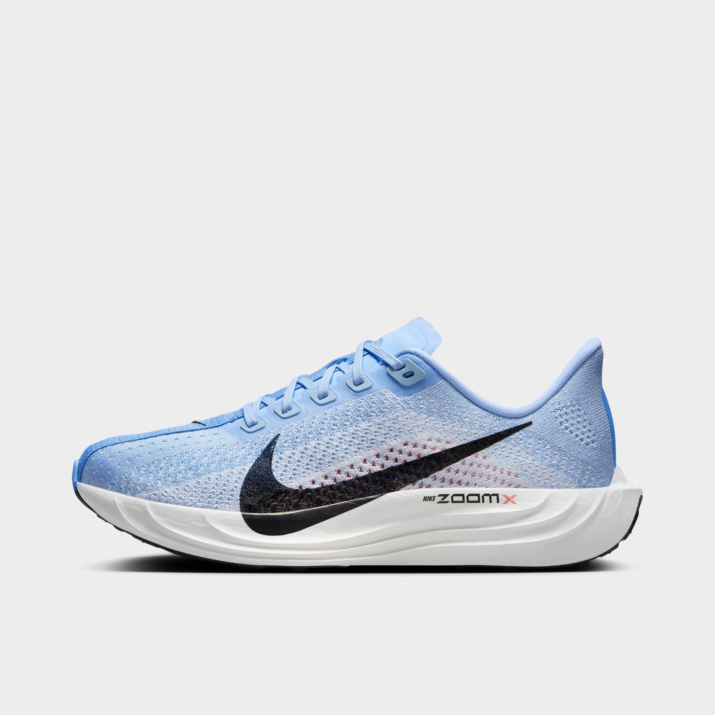 Nike Women's Pegasus Plus Road Running Shoes in Aluminum/Black/Royal Pulse Size: 5.0