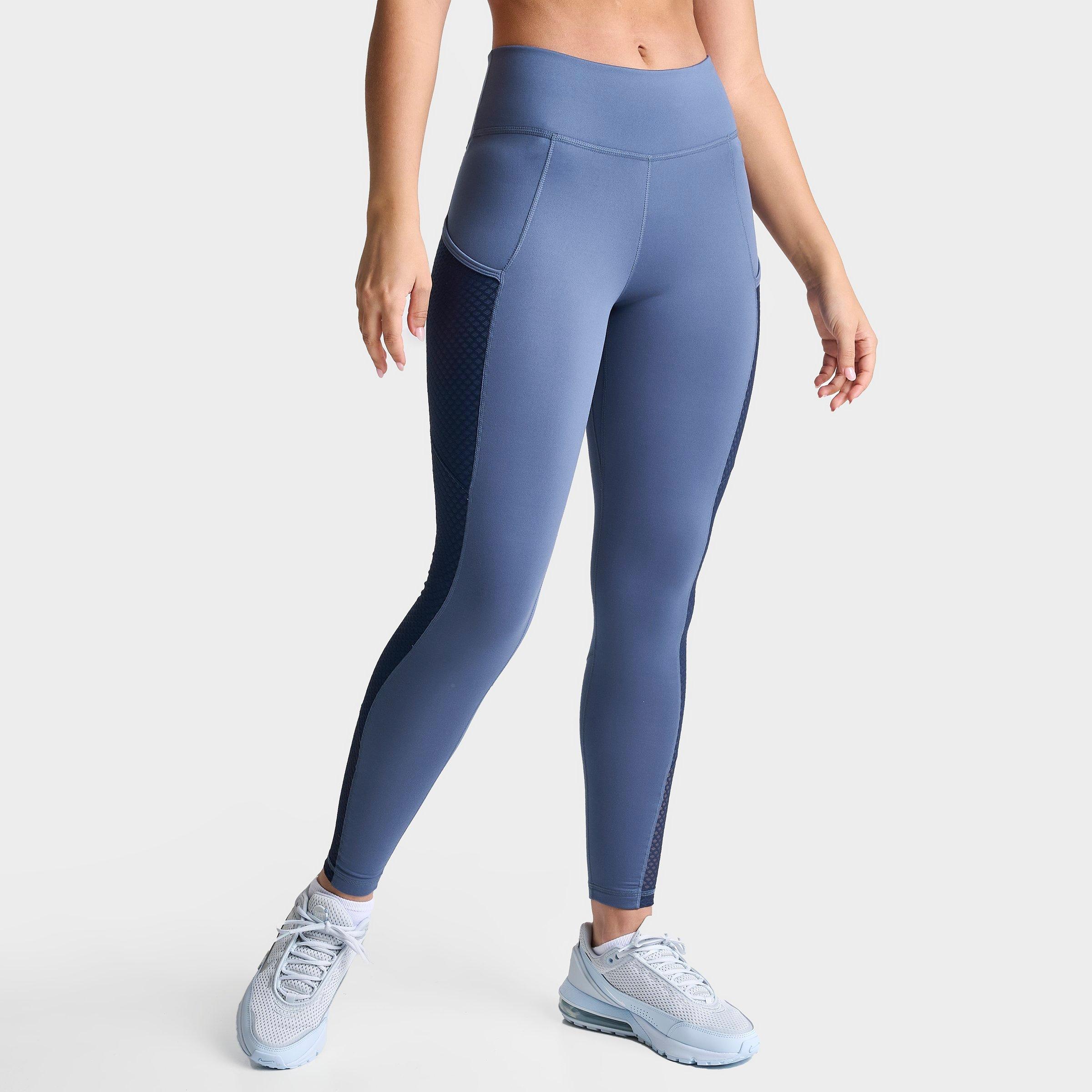 Navy & Blue Striped Nike leggings in sz XS 