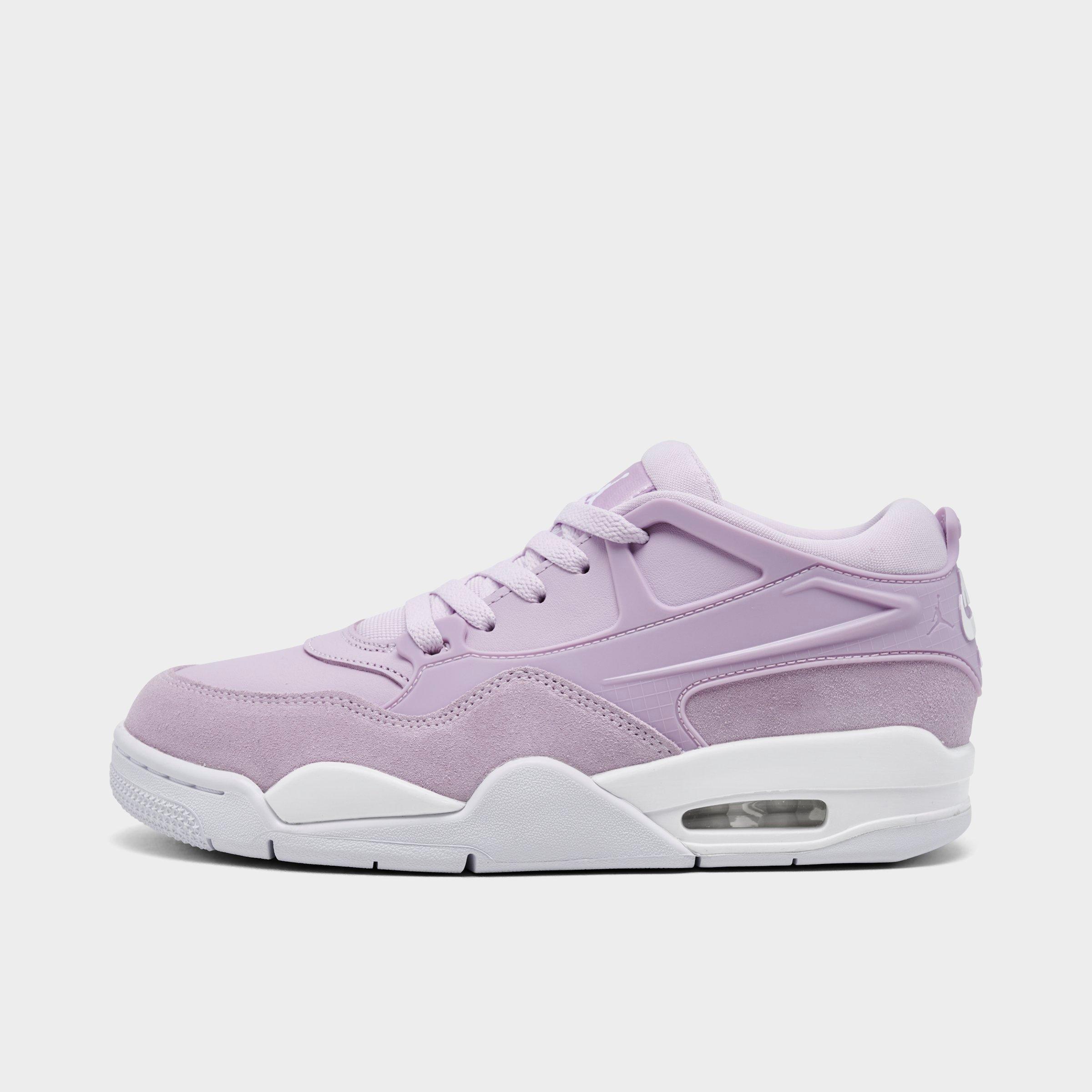 Jordan Women's Air 4 RM Casual Shoes in Doll/White Size: 5.0