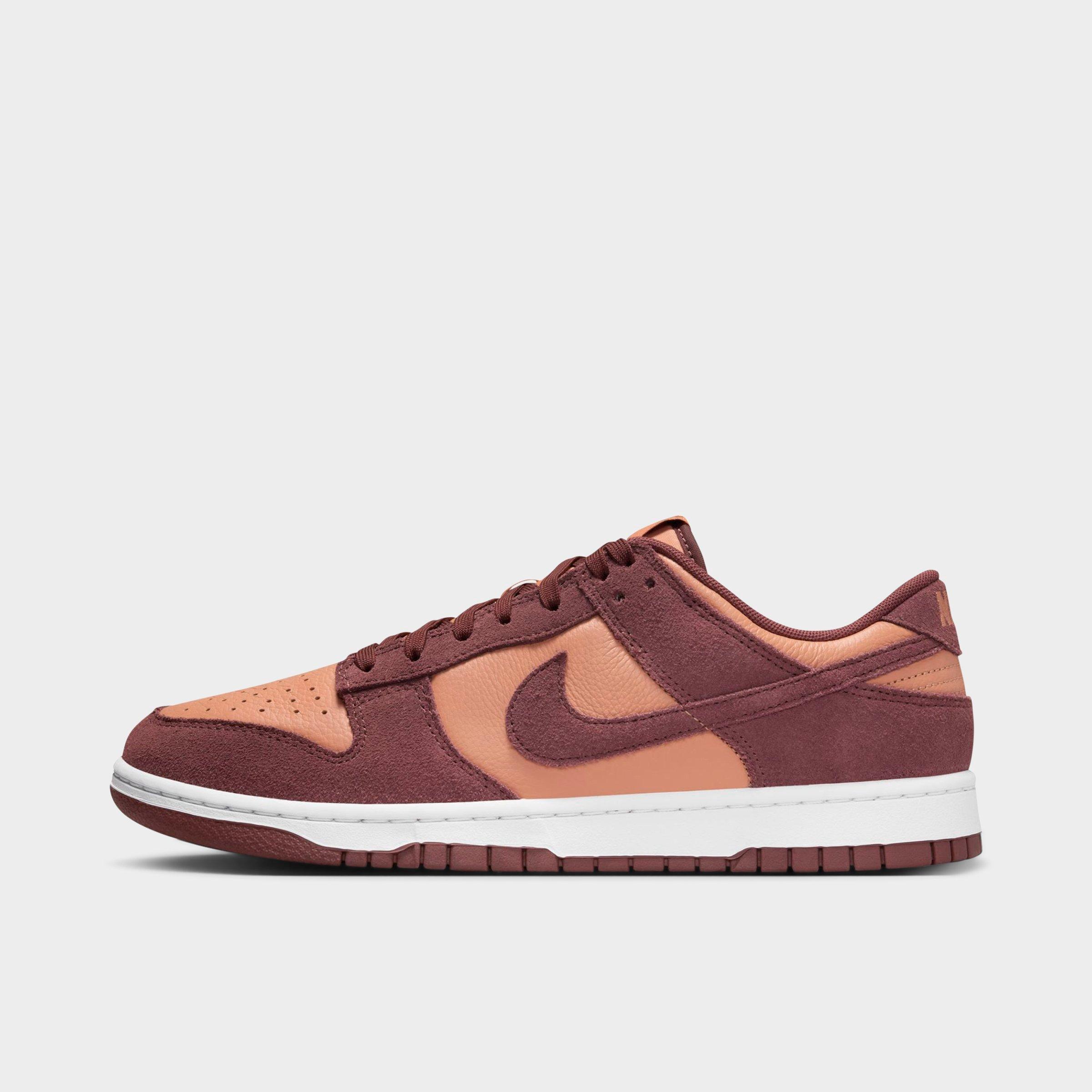 Nike Dunk Low Retro Casual Shoes in Brown/Amber Brown Size 9.5 Leather