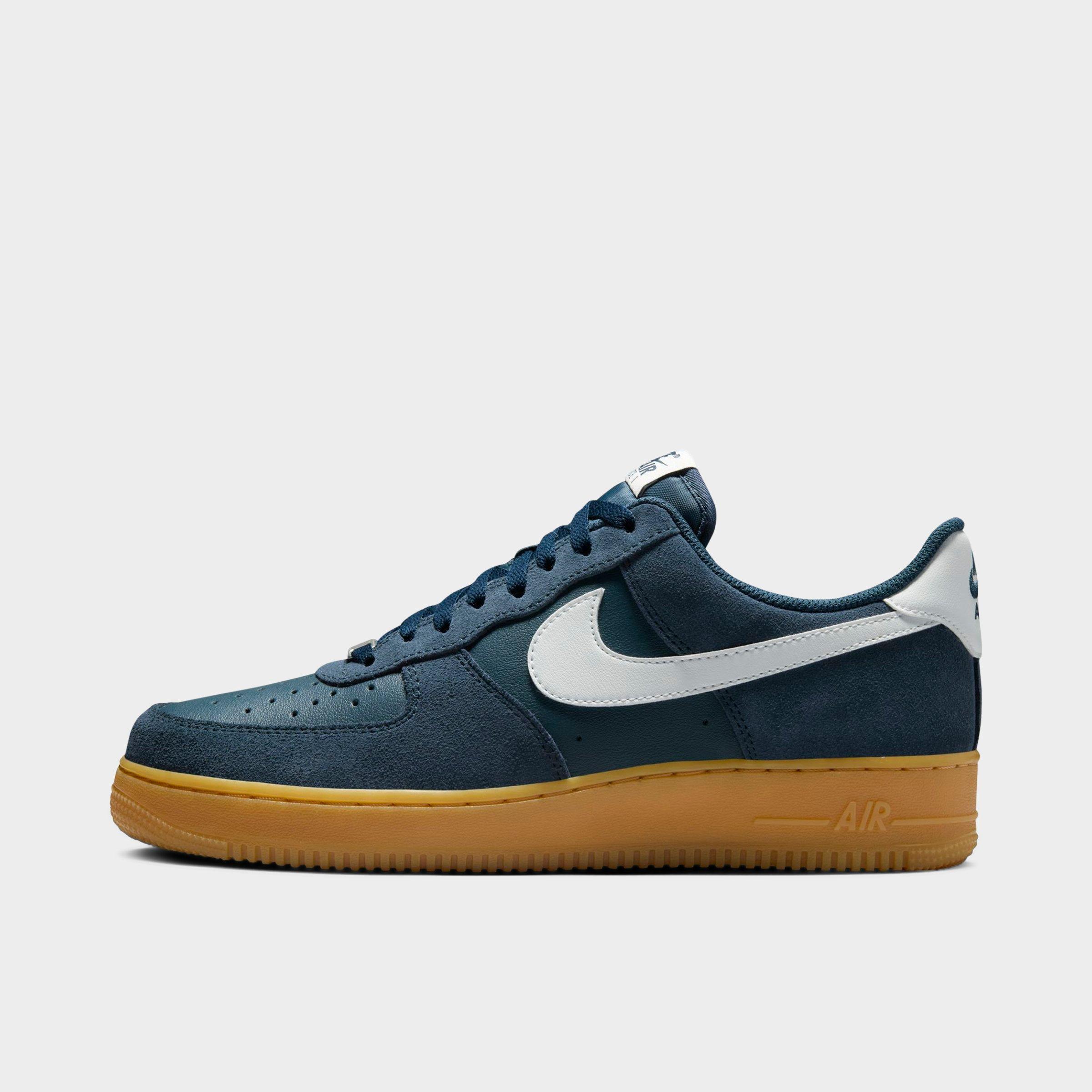 Nike Men's Air Force 1 '07 LV8 Casual Shoes in Blue/Armory Navy Size 11