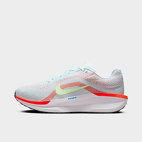 Shop Nike Women's Winflo 11 Running Shoes (extra Wide Width 2e) In Glacier Blue/bright Crimson/sail/barely Volt