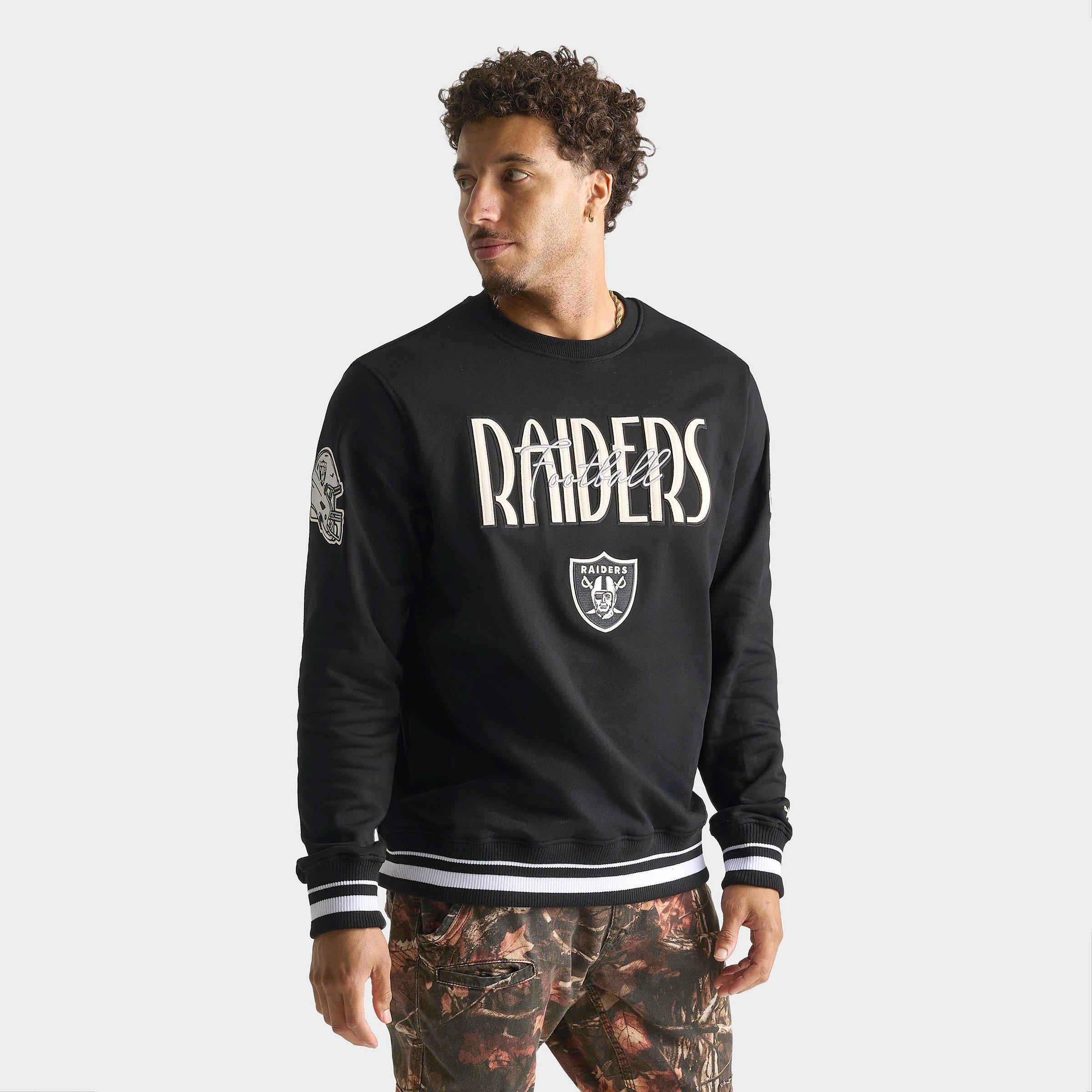 Pro Standard Men's Las Vegas Raiders NFL Original Players Fleece Crewneck Sweatshirt