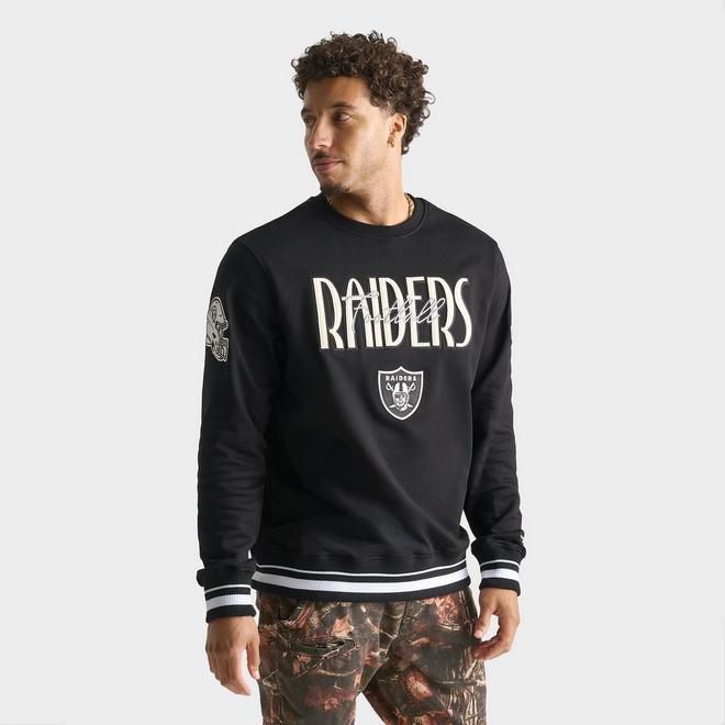 Men's Pro Standard Las Vegas Raiders NFL Original Players Fleece Crewneck Sweatshirt