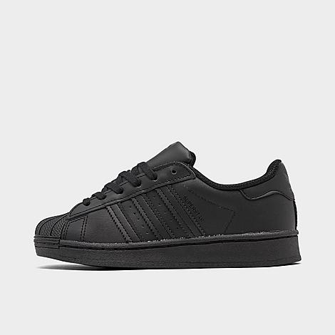 Shop Adidas Originals Adidas Little Kids' Originals Superstar Casual Shoes In Core Black/core Black/core Black