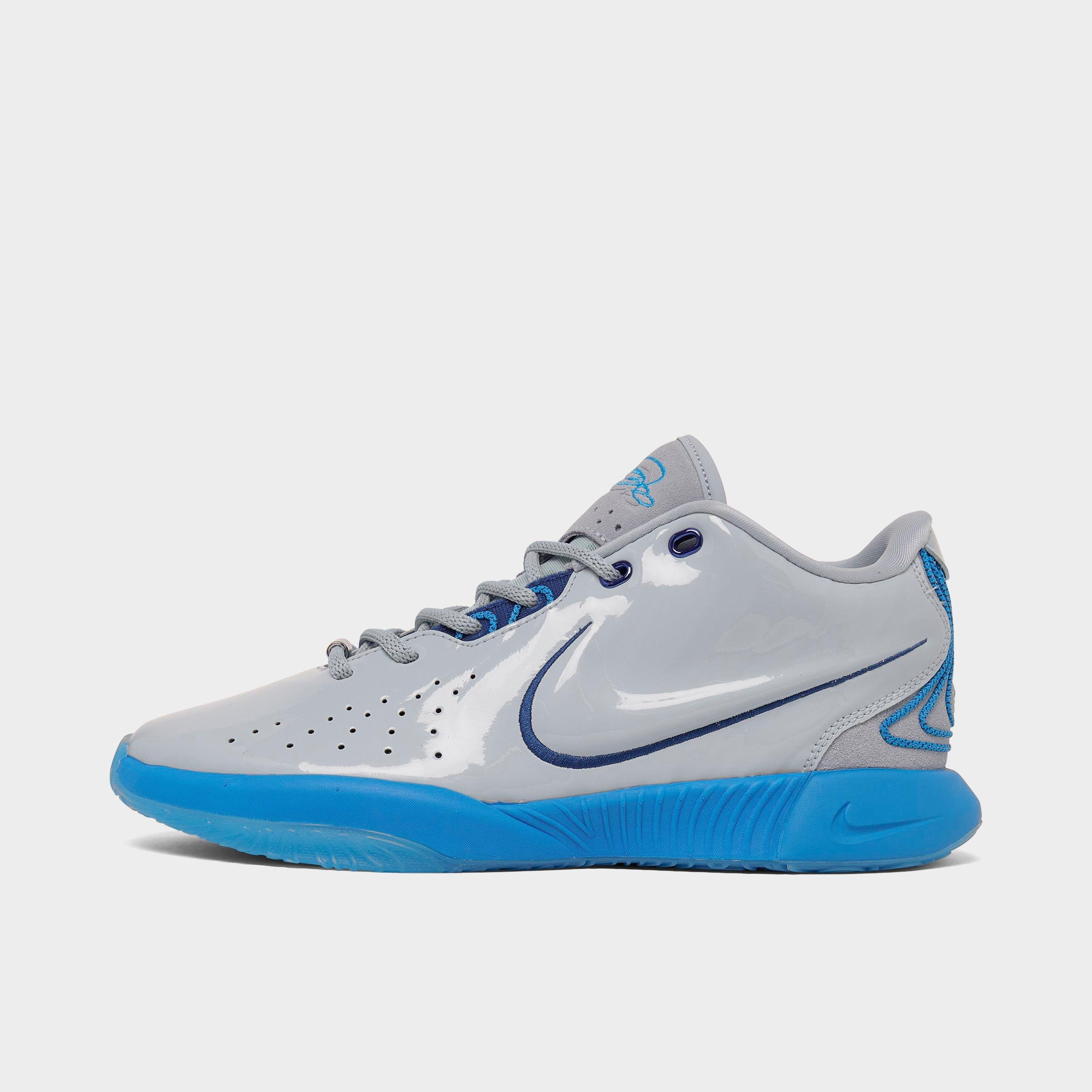 Nike Big Kids' Lebron 21 Basketball Shoes In Light Armory Blue/court Blue/blue Hero