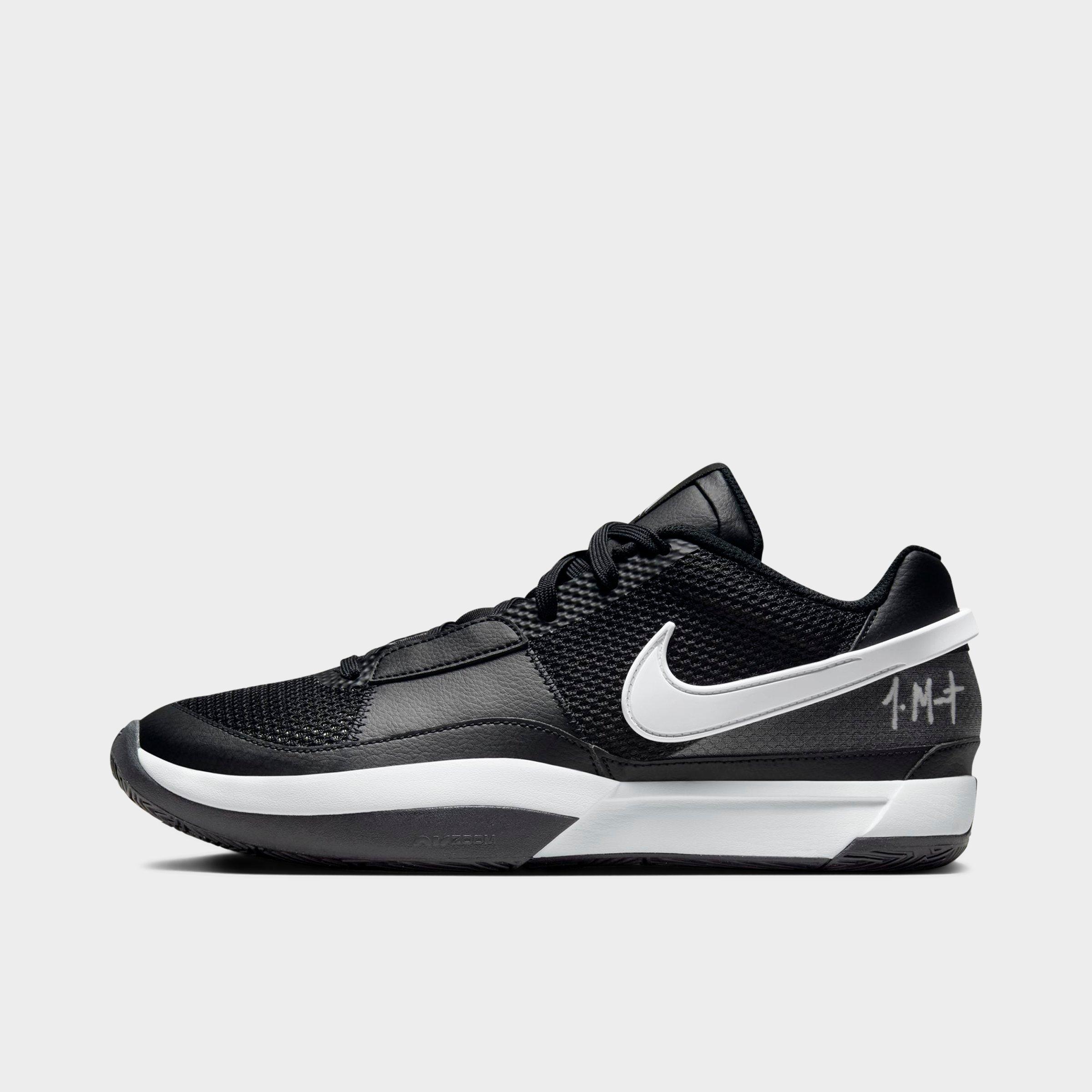 Nike Men's Ja 1 TB Basketball Shoes in Black/White Size: 3.5