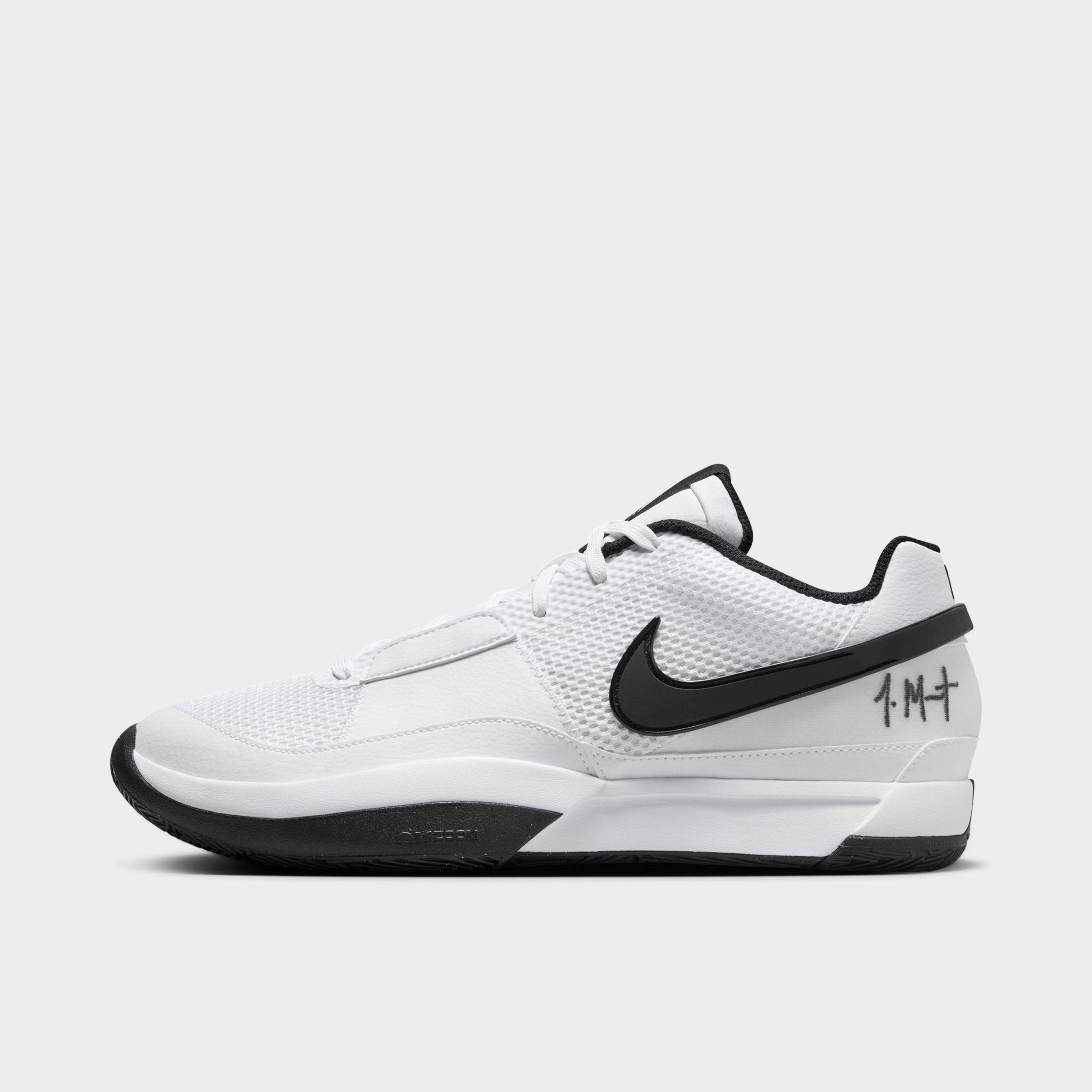 Nike Men's Ja 1 TB Basketball Shoes in Black/White Size: 3.5