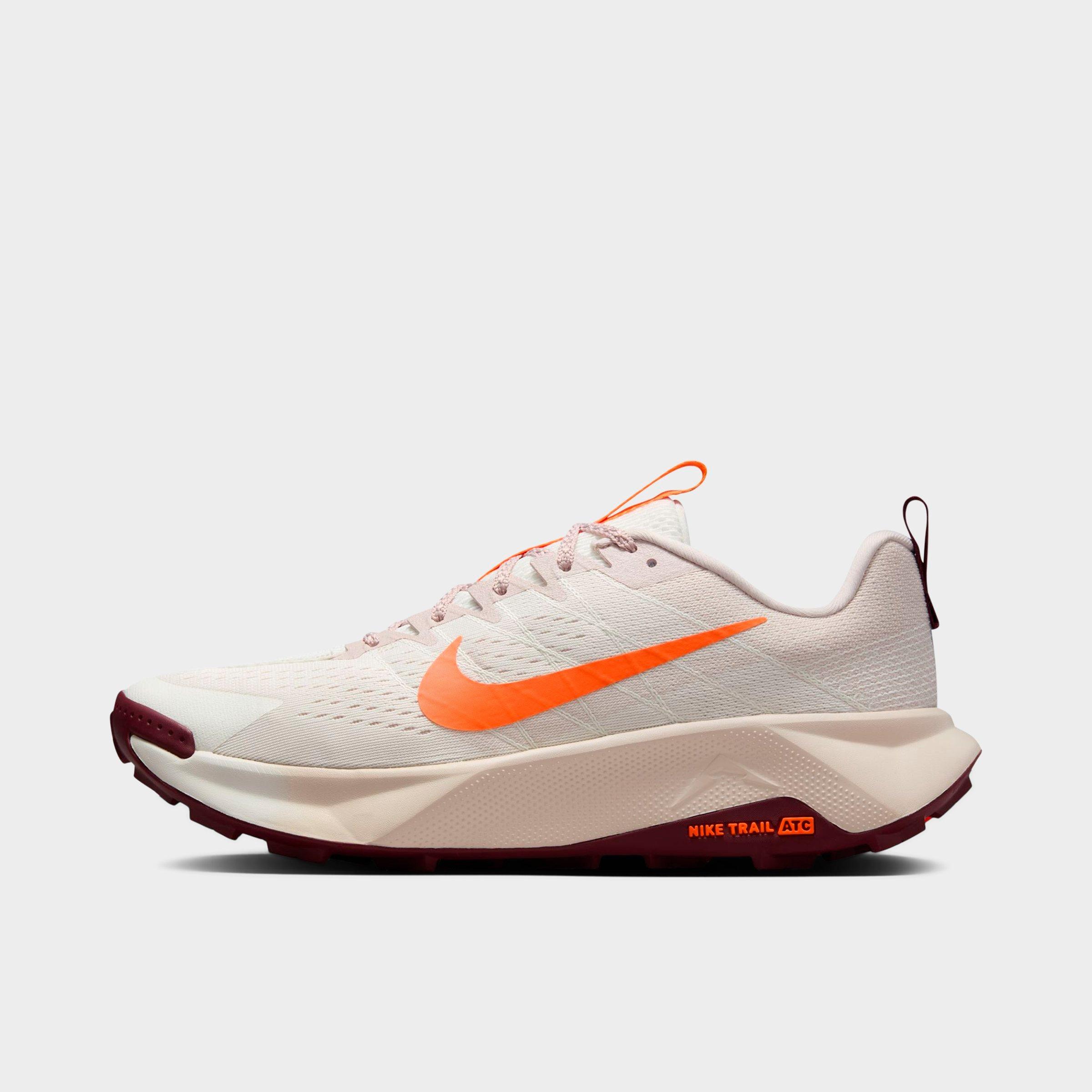 Nike Men's Wildhorse 10 Trail Running Shoes in Sail/Silt Red/Dark Team Red Size: 7.0