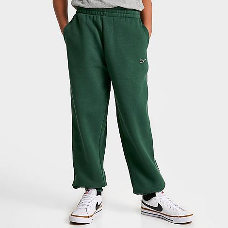 Nike Kids' Sportswear Street Jogger Pants In Fir Green/white