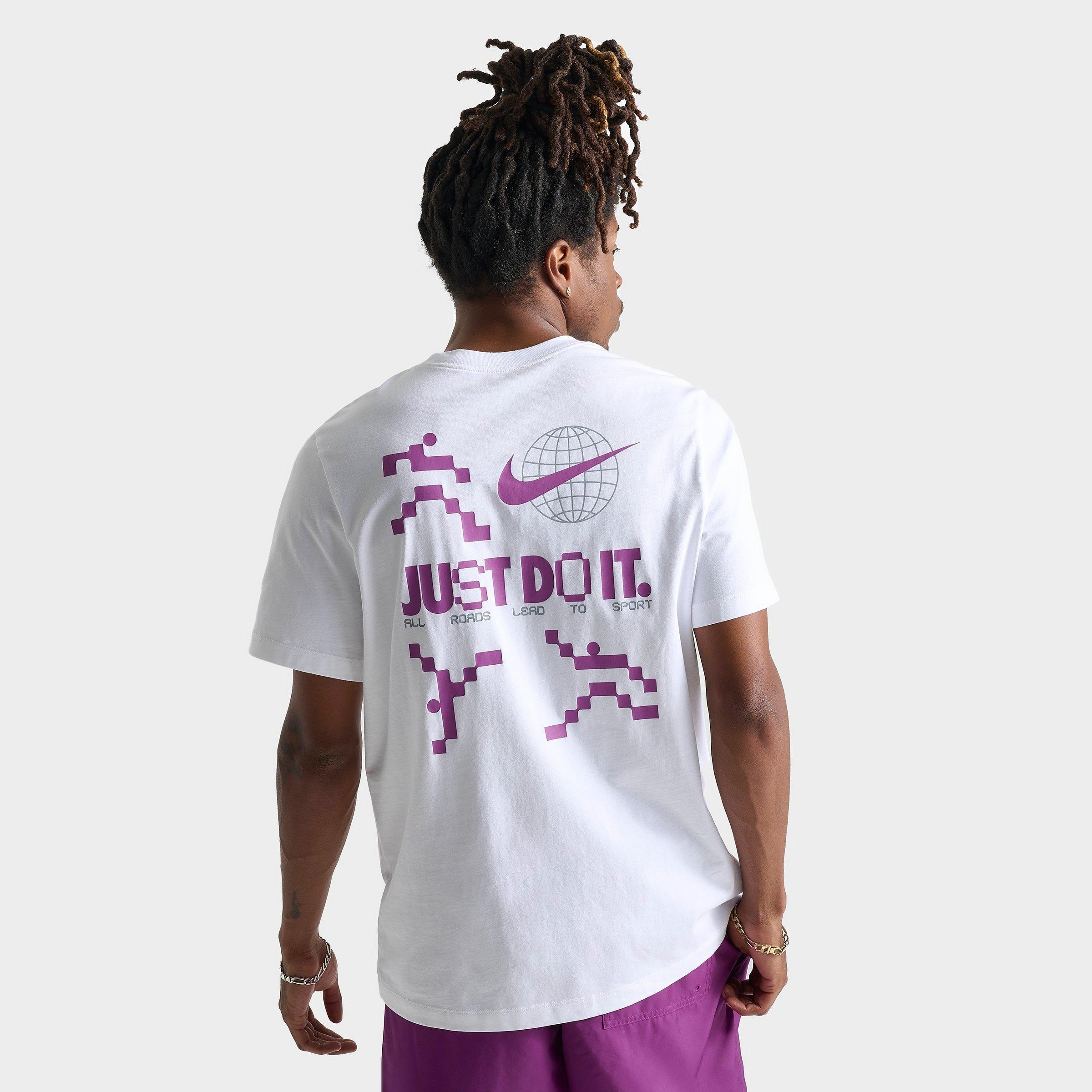 Shop Nike Men's Sportswear Global Graphic T-shirt In White