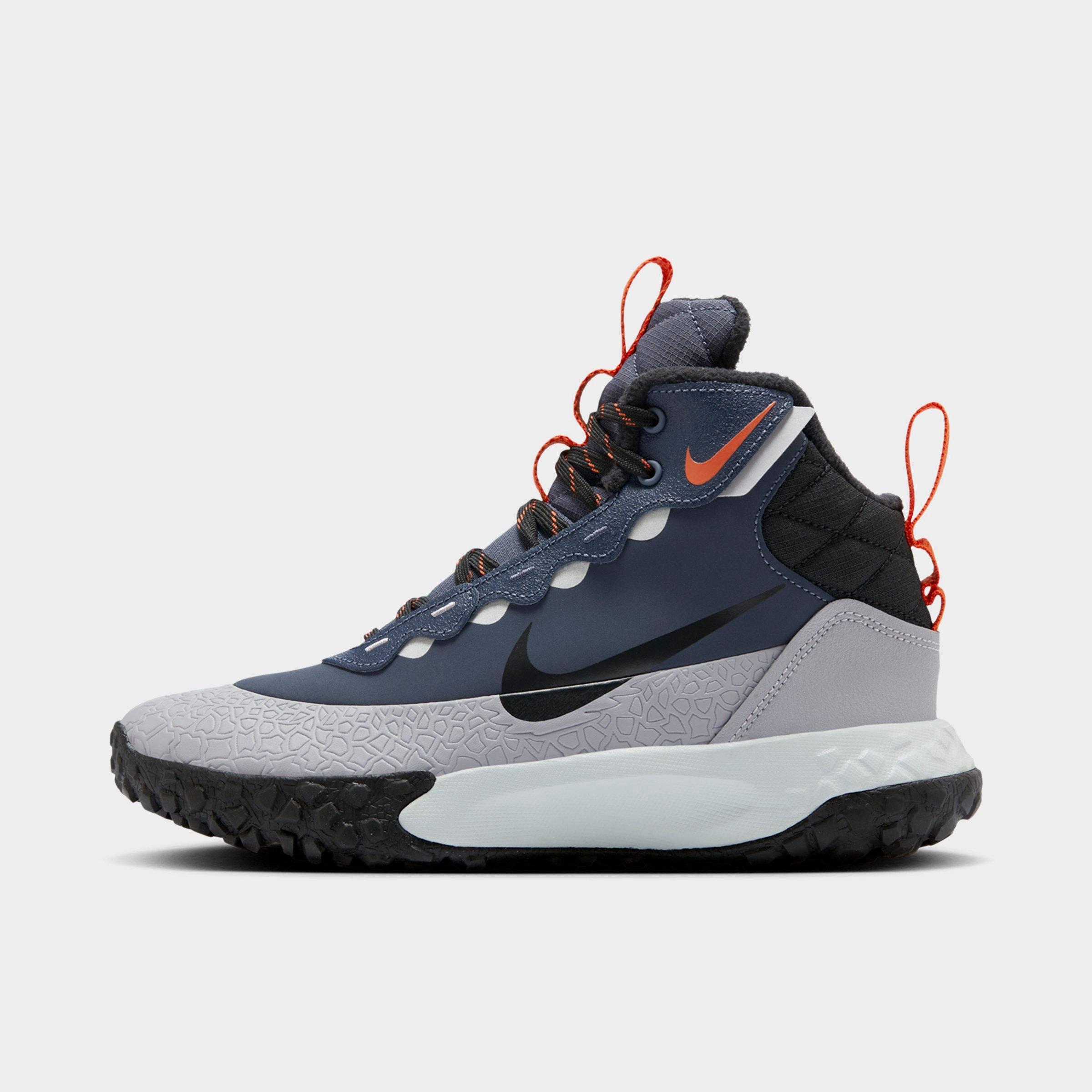 Nike Big Kids Terrascout Boots in Thunder Blue/Black/Cement Grey Size: 1.0