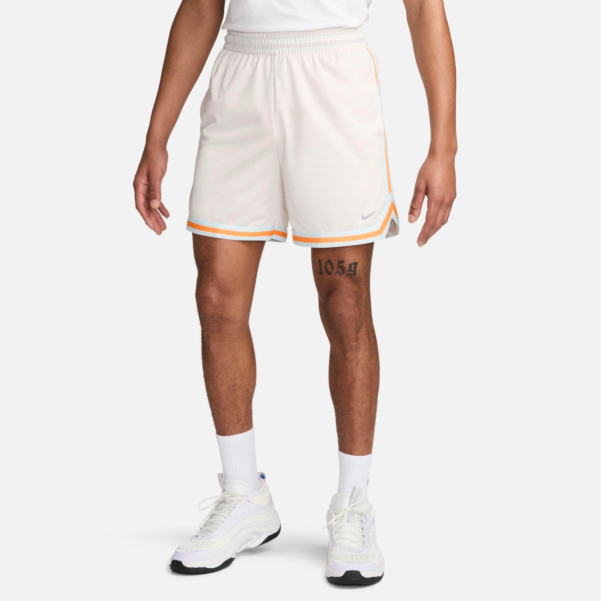 Shop Nike Men's Dna Dri-fit 6" Basketball Shorts In Phantom/glacier Blue/ashen Slate