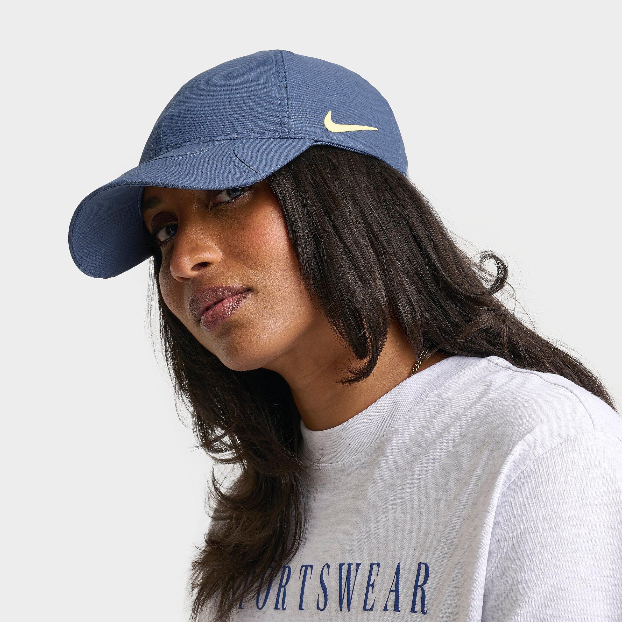 Nike NOCTA S. S.C. Strapback Hat in Diffused Blue/Citron Tint Size: L/XL