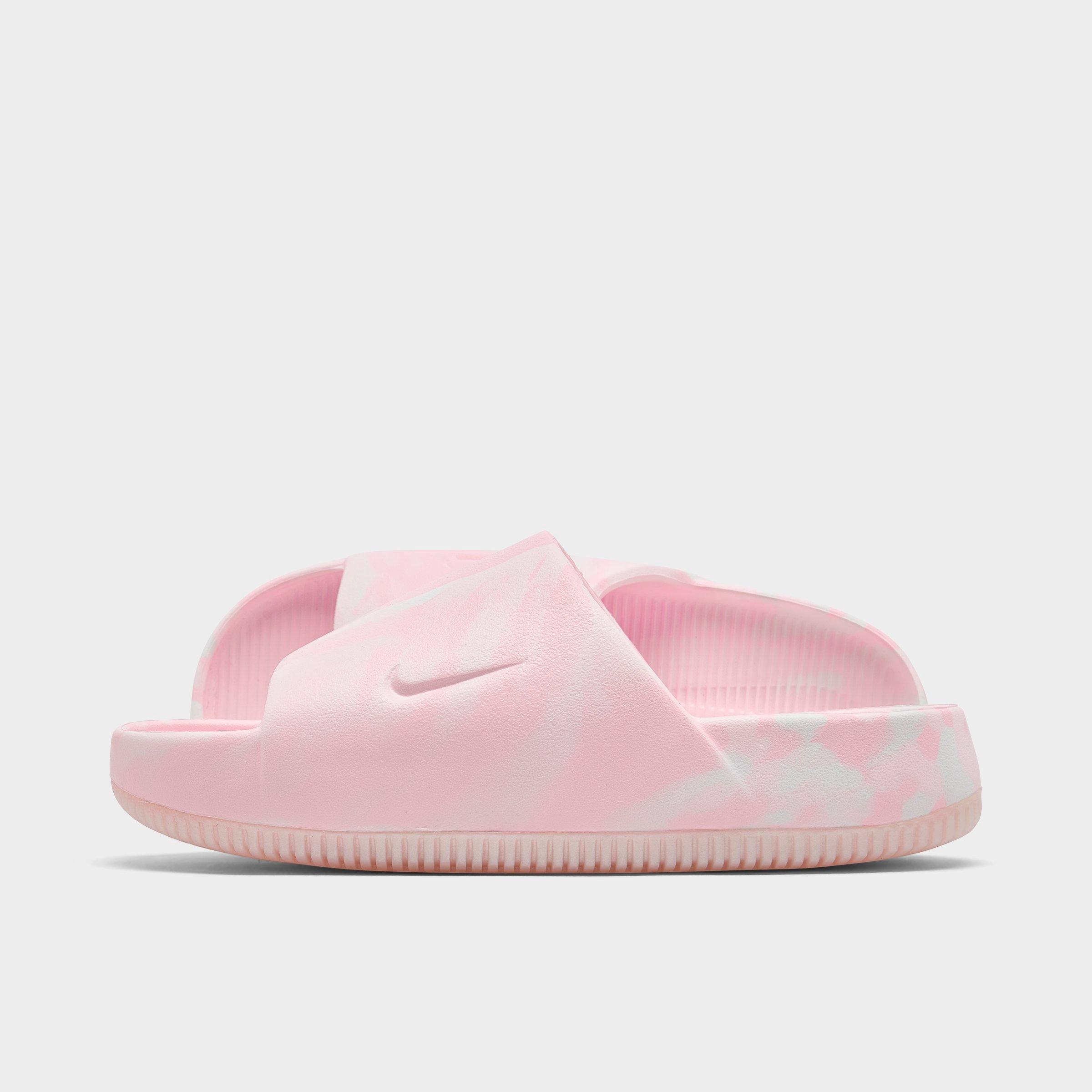 Nike Women's Calm Slide Sandals in Pink/Pink Foam Size 7.0