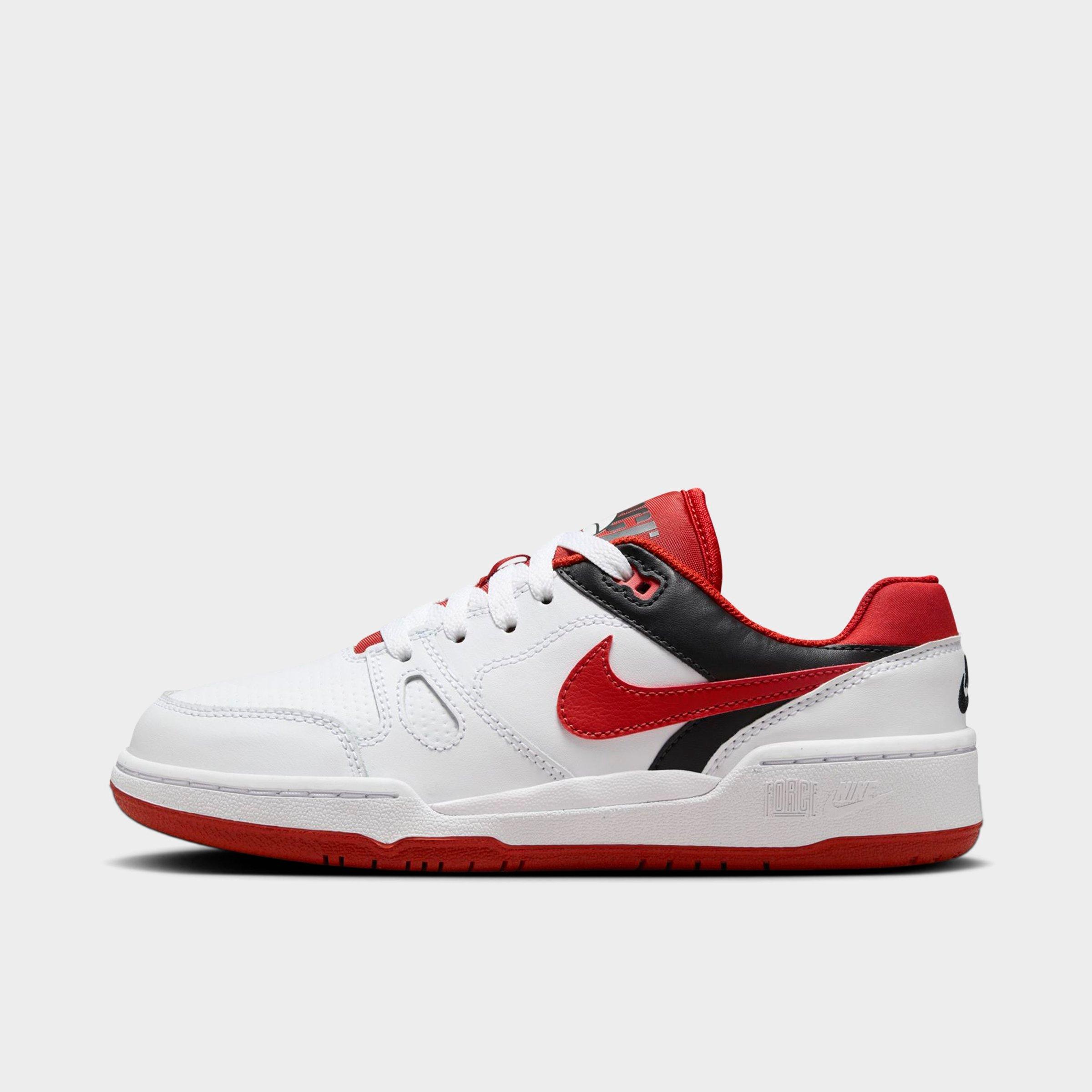 Nike Full Force Trainers In White/black/team Orange/mystic Red