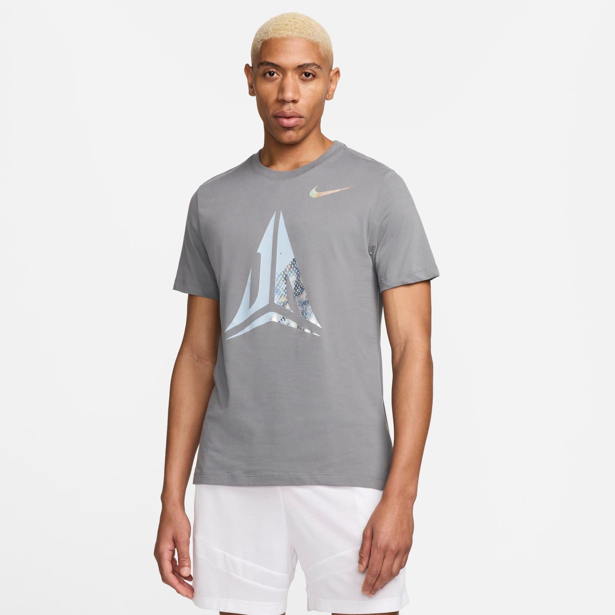 Shop Nike Men's Ja Dri-fit Basketball T-shirt In Smoke Grey