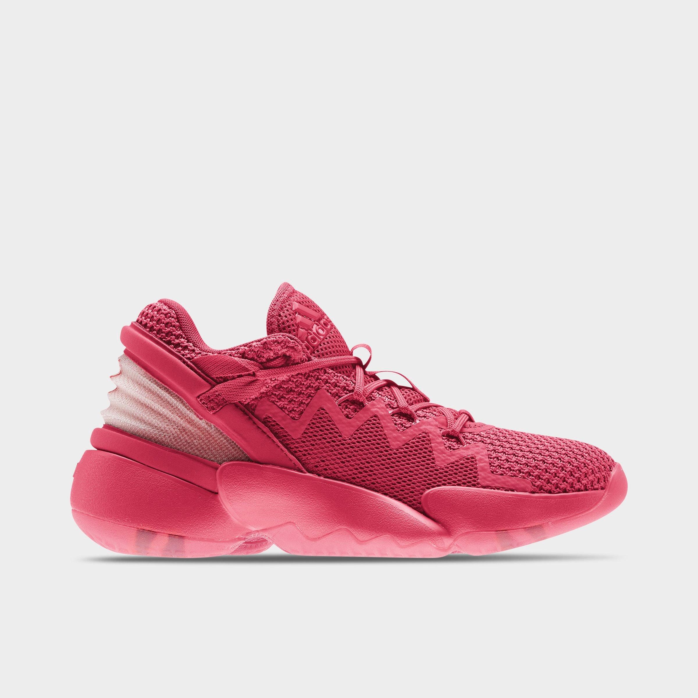 pink adidas basketball shoes