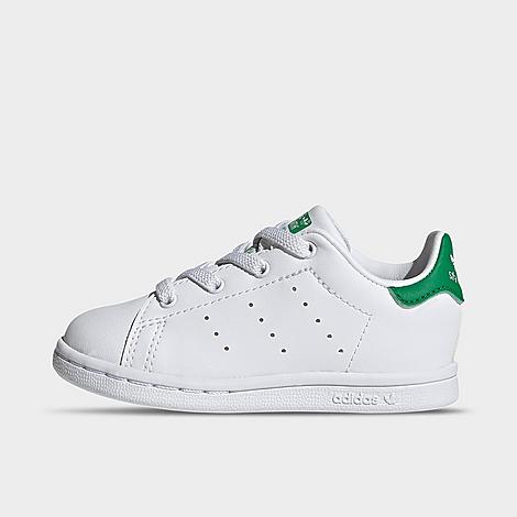 Adidas Originals Babies' Adidas Kids' Toddler Originals Stan Smith Casual Shoes In Footwear White/footwear White/green