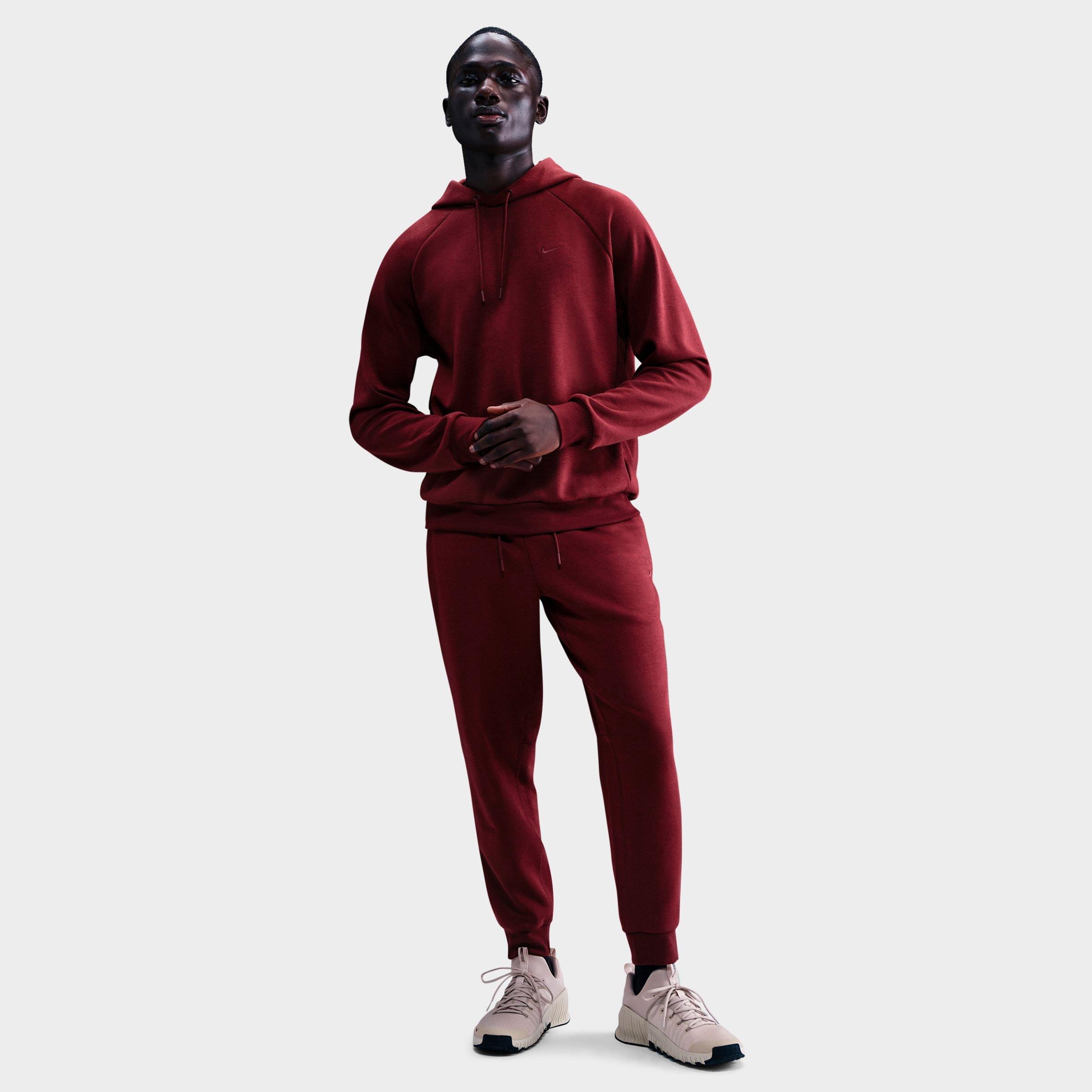 Nike Men's Primary Dri-FIT UV Versatile Jogger Pants in Dark Team Red/Dark Team Red Size: