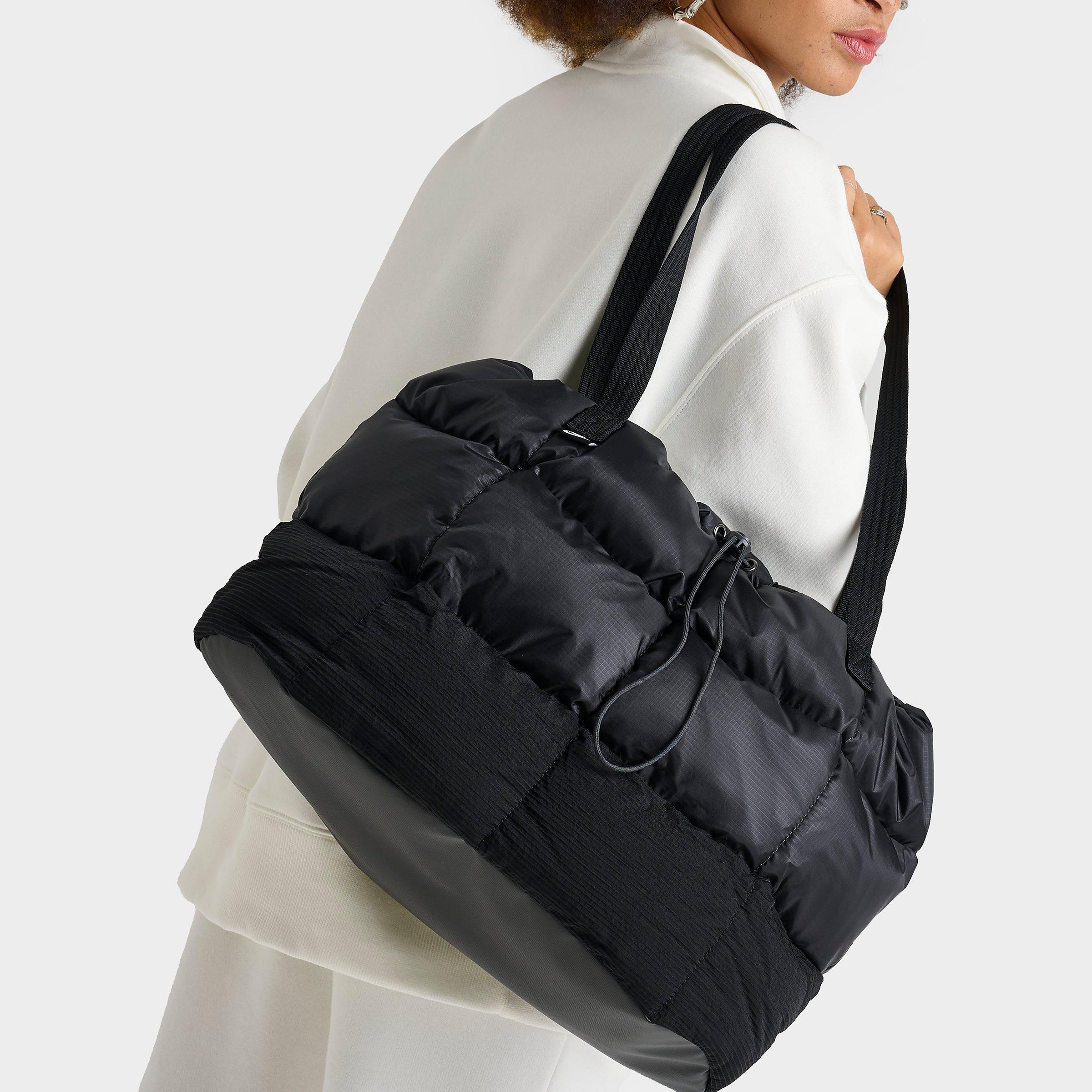 Nike Sportswear Puffle Tote Bag (24L) in Black/Anthracite/White