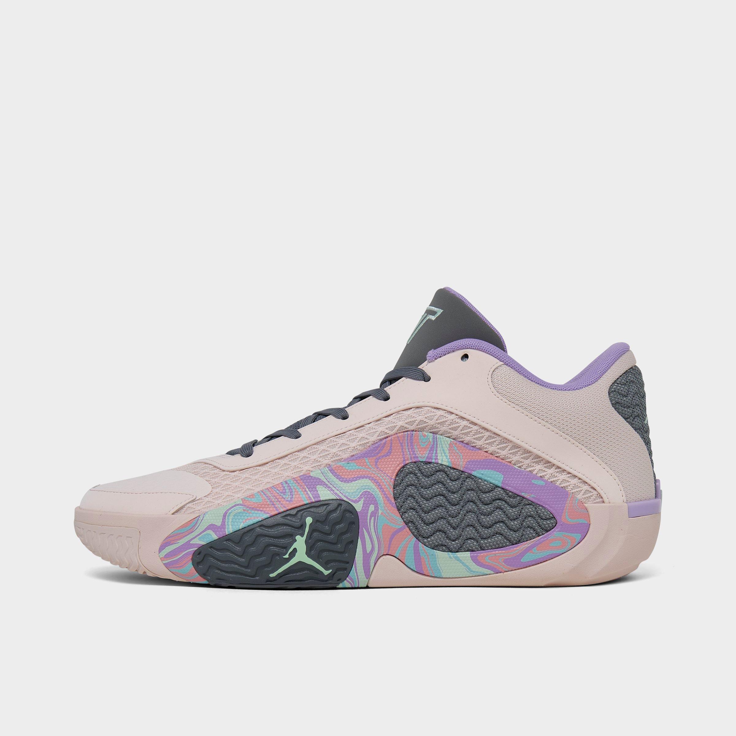 Shop Nike Jordan Tatum 2 Basketball Shoes In Light Soft Pink/mint Foam/smoke/lilac/medium Soft Pink/copa