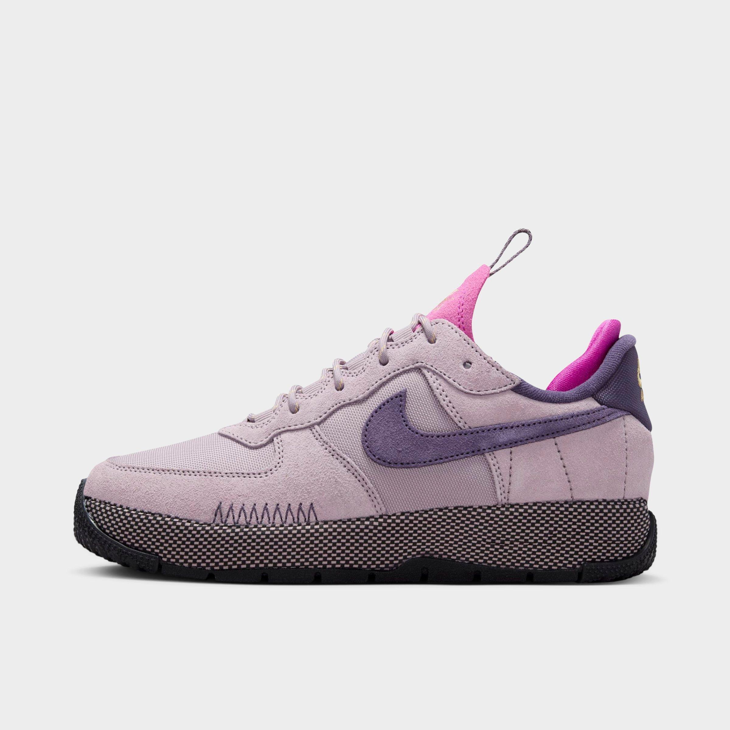 Nike Women's Air Force 1 Wild Sneakerboots in Purple/Light Violet Ore Size 6 Suede